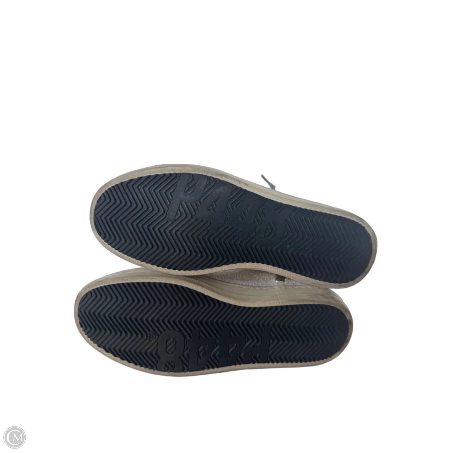 Shoes Sneakers By P448 In Grey & Silver, Size: 7.5