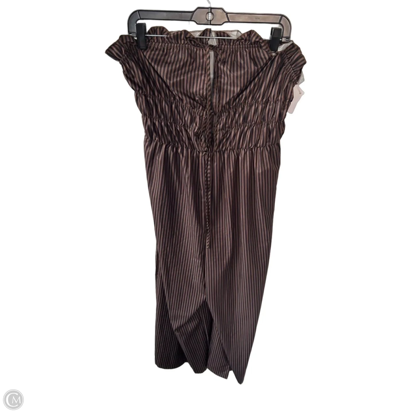 Jumpsuit By Shein In Black & Brown, Size: Xl