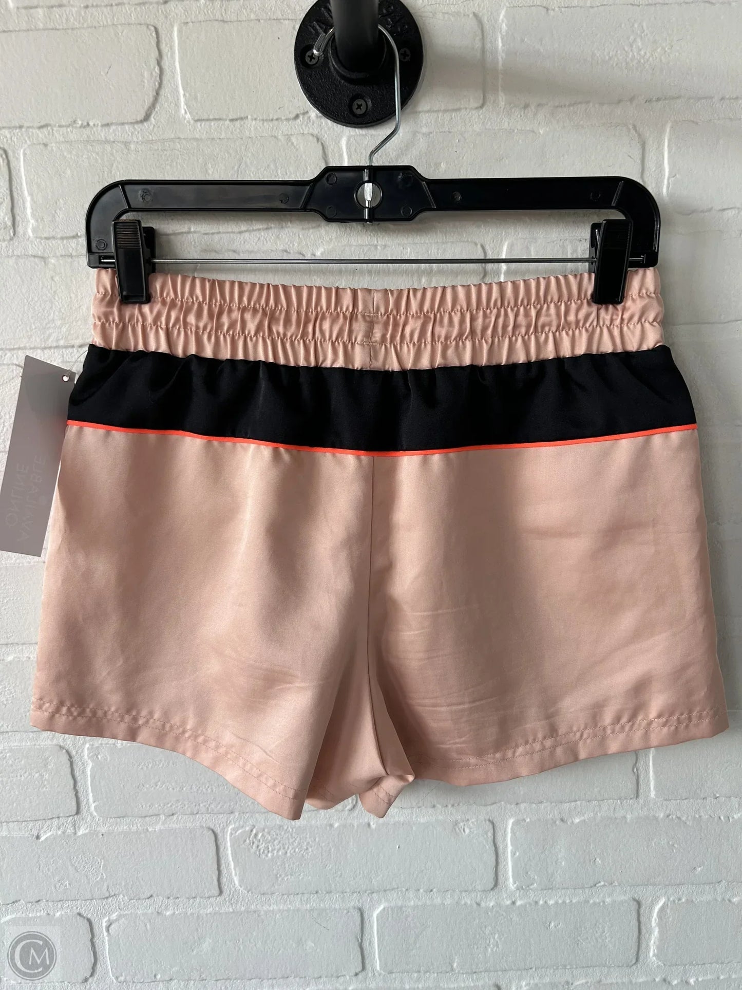 Athletic Shorts By Puma In Black & Orange, Size: 0