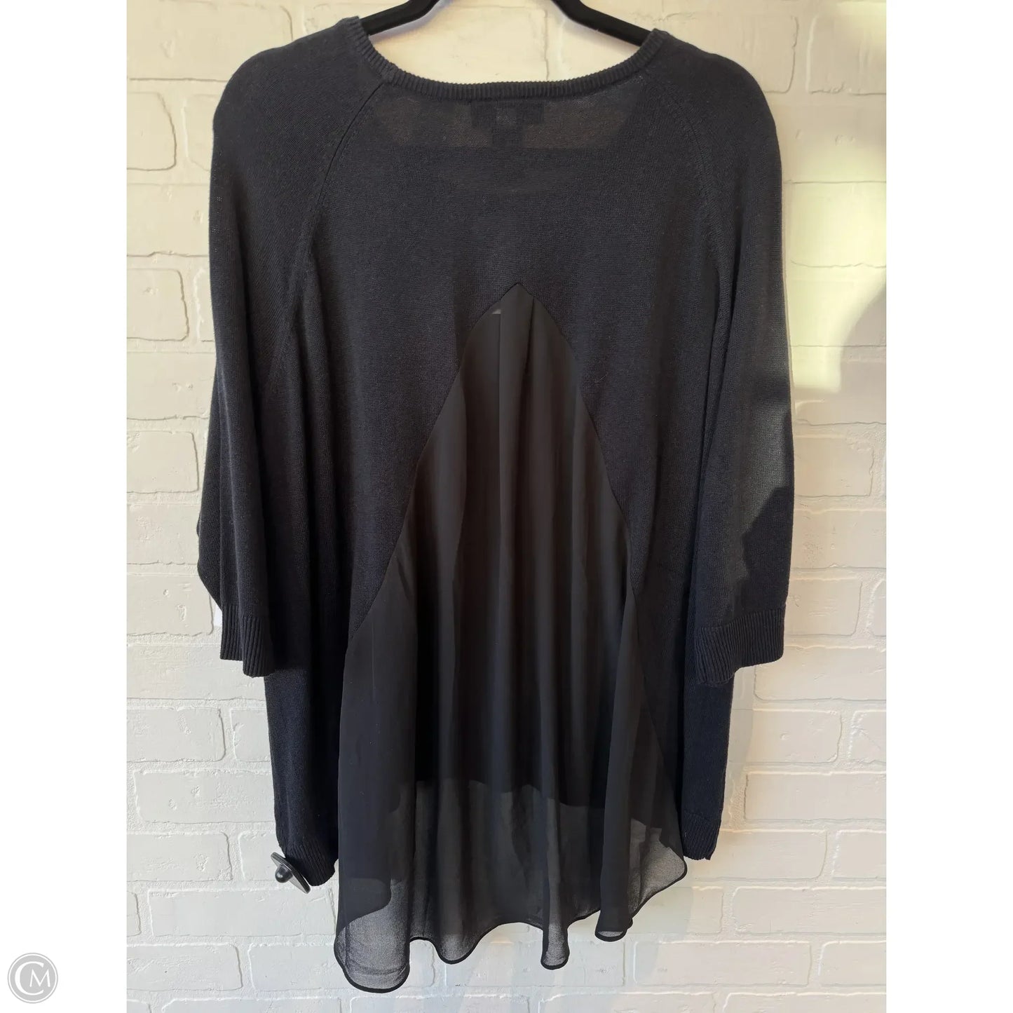 Sweater By Lane Bryant In Black, Size: 1x