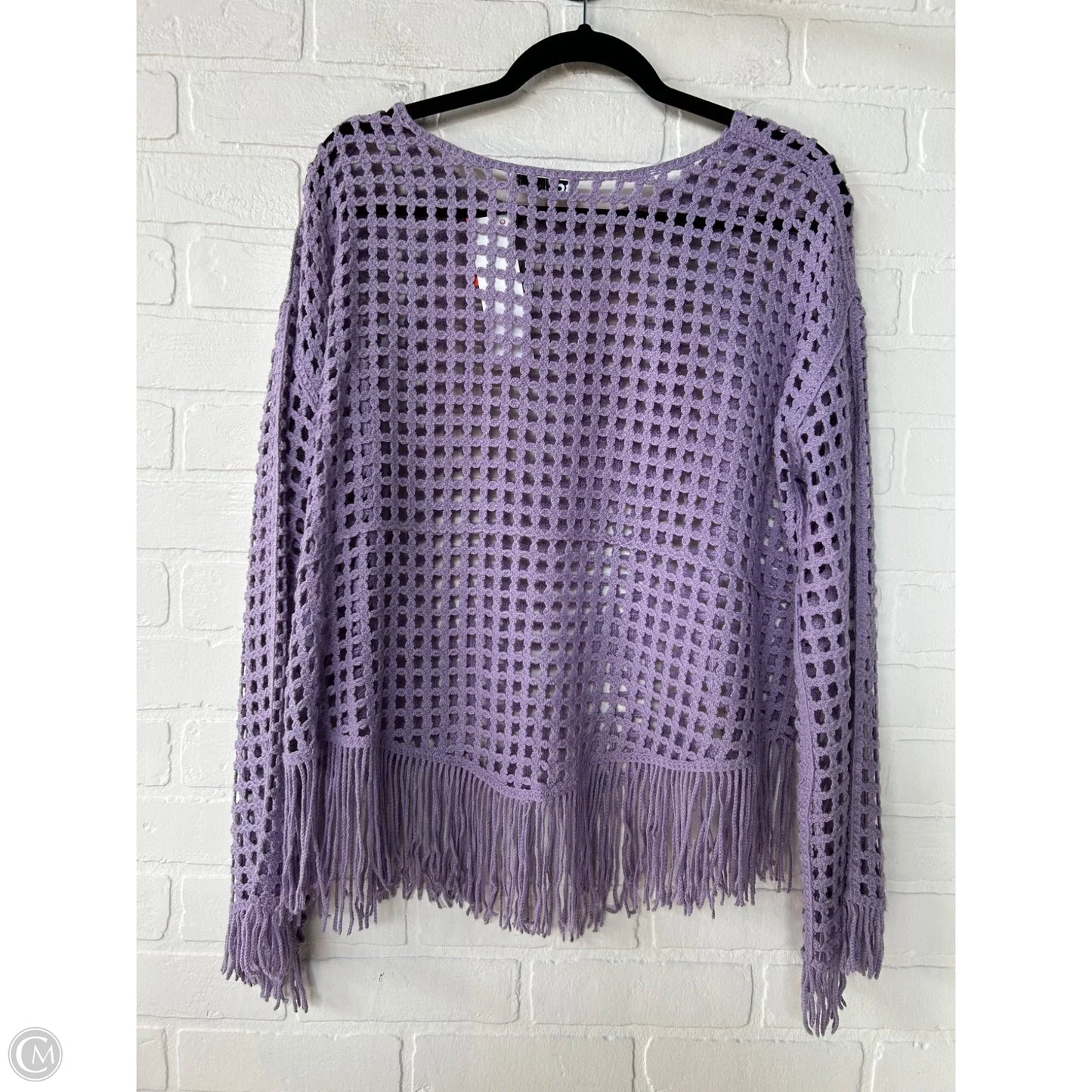 Sweater By So In Purple, Size: L