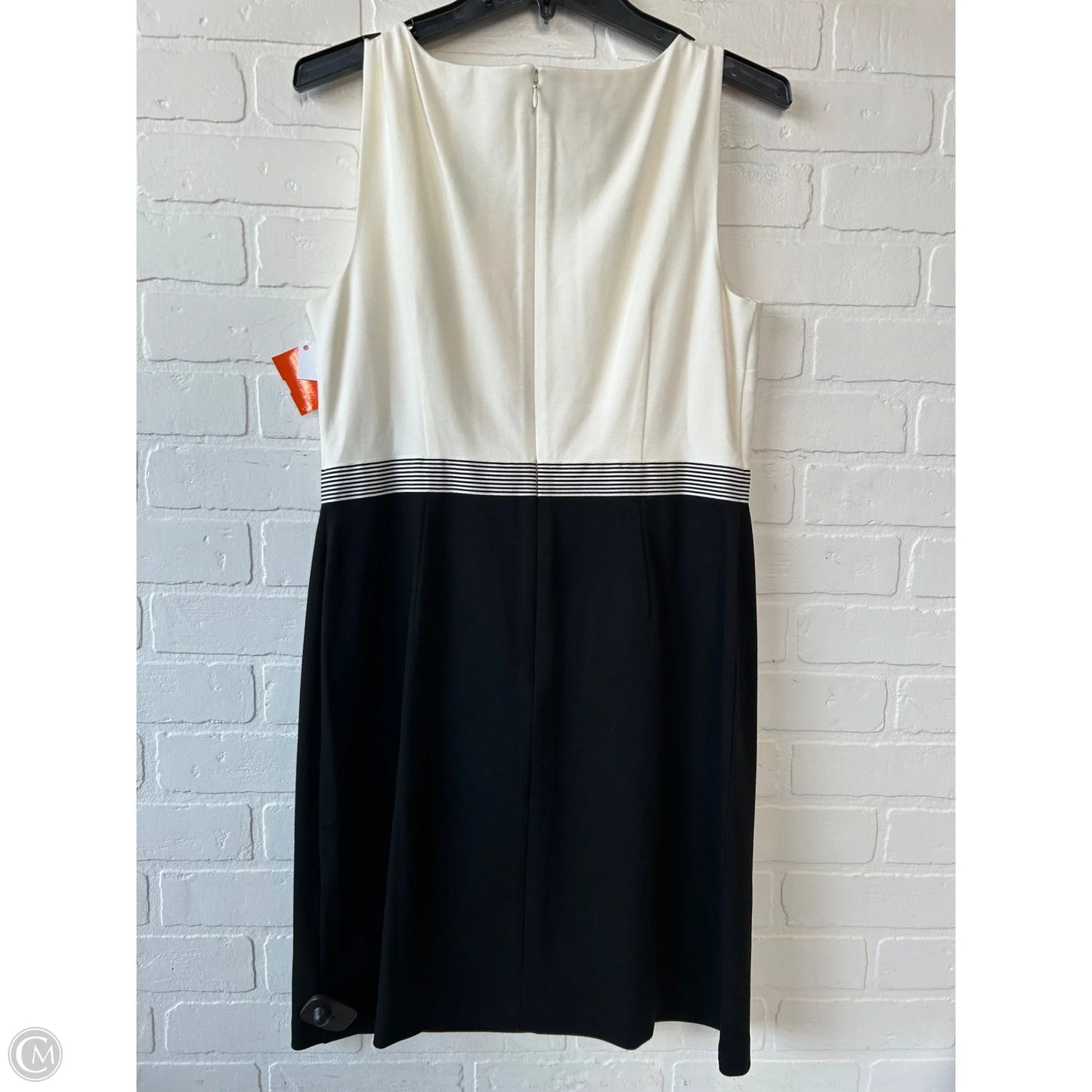 Dress Work By Talbots In Black & Cream, Size: Mp