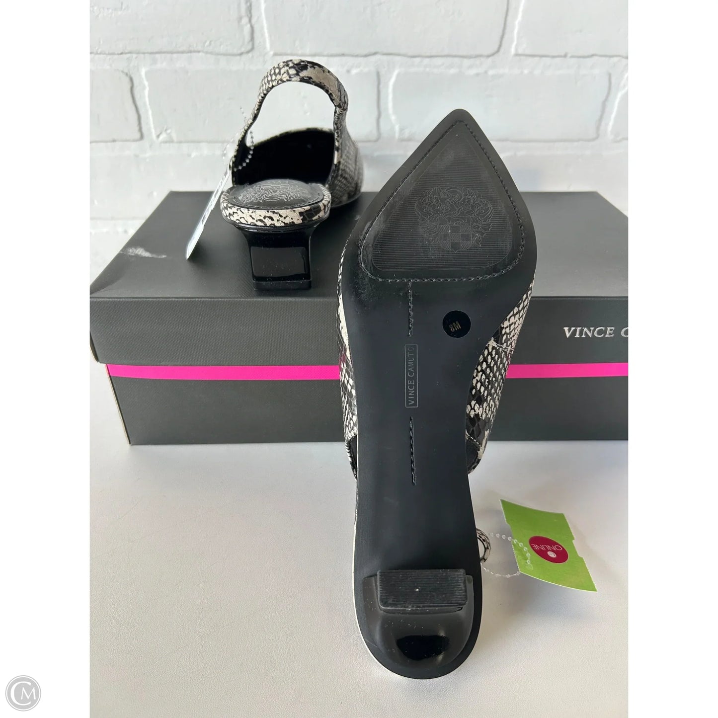 Shoes Heels Kitten By Vince Camuto In Black, Size: 8