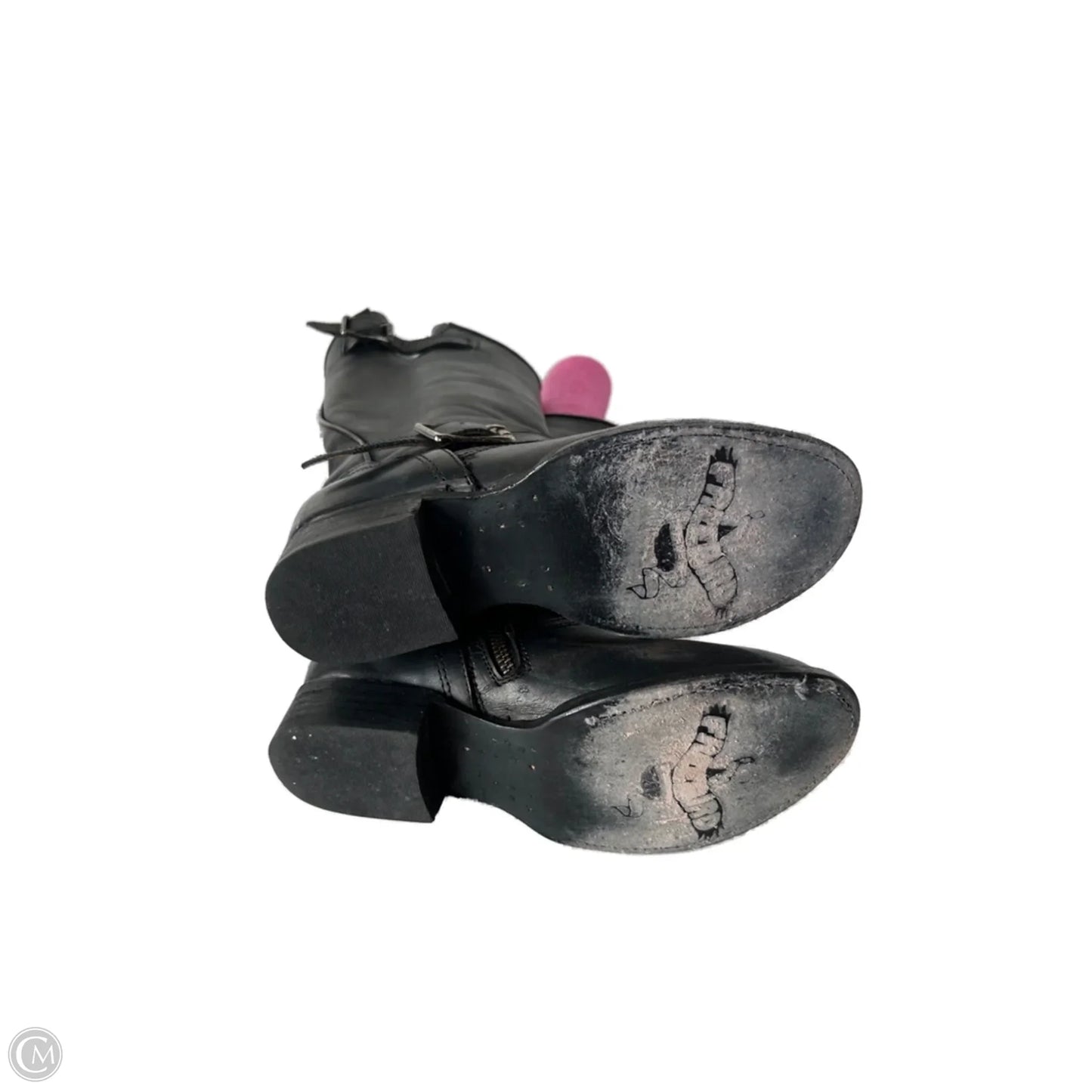 Boots Knee Flats By Freebird In Black, Size: 6