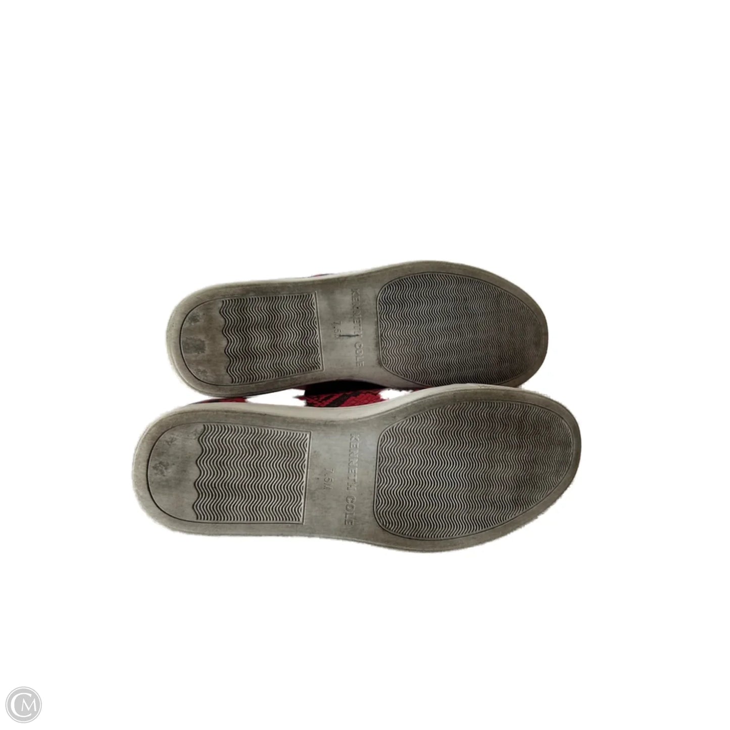 Shoes Sneakers By Kenneth Cole In Black & Red, Size: 7.5