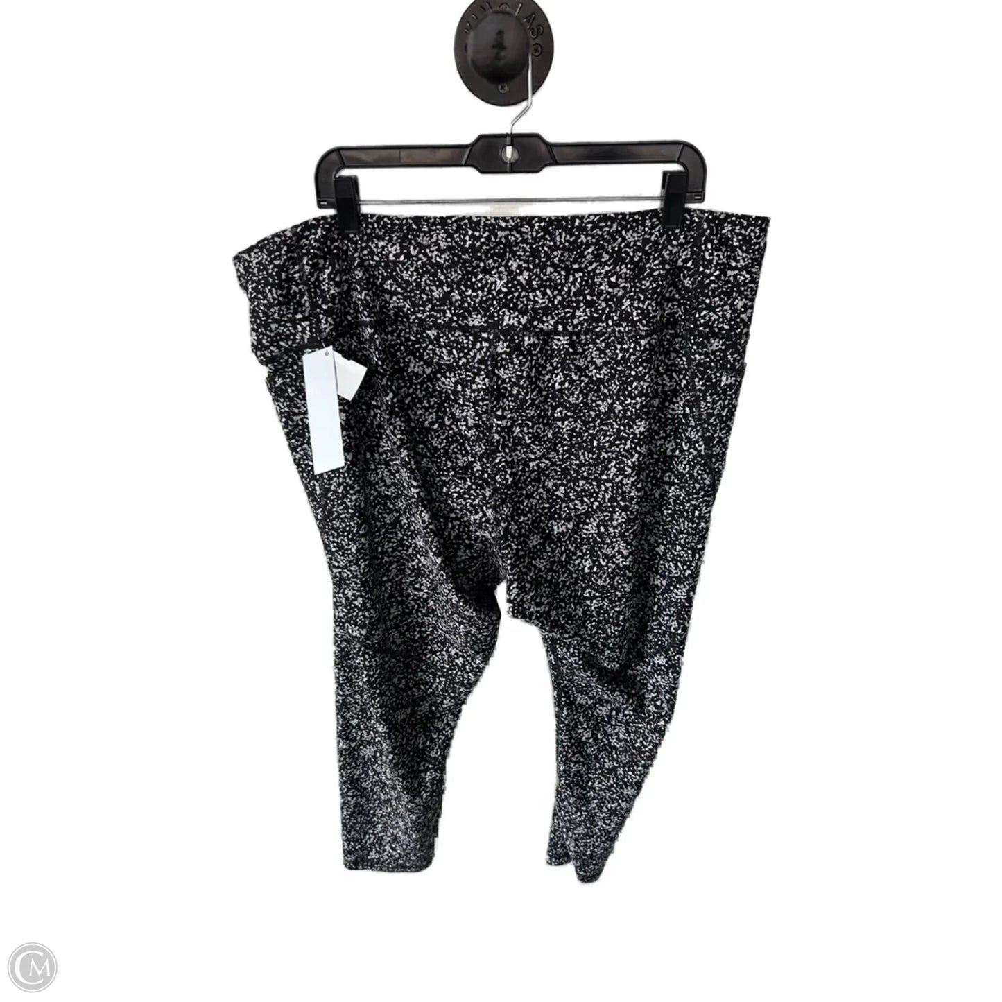 Athletic Pants By Old Navy In Black & Grey, Size: 22