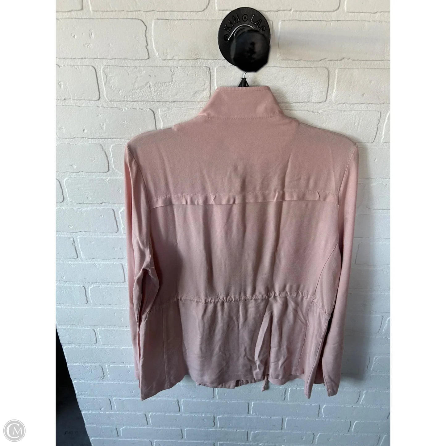 Jacket Shirt By Love Tree In Pink, Size: M