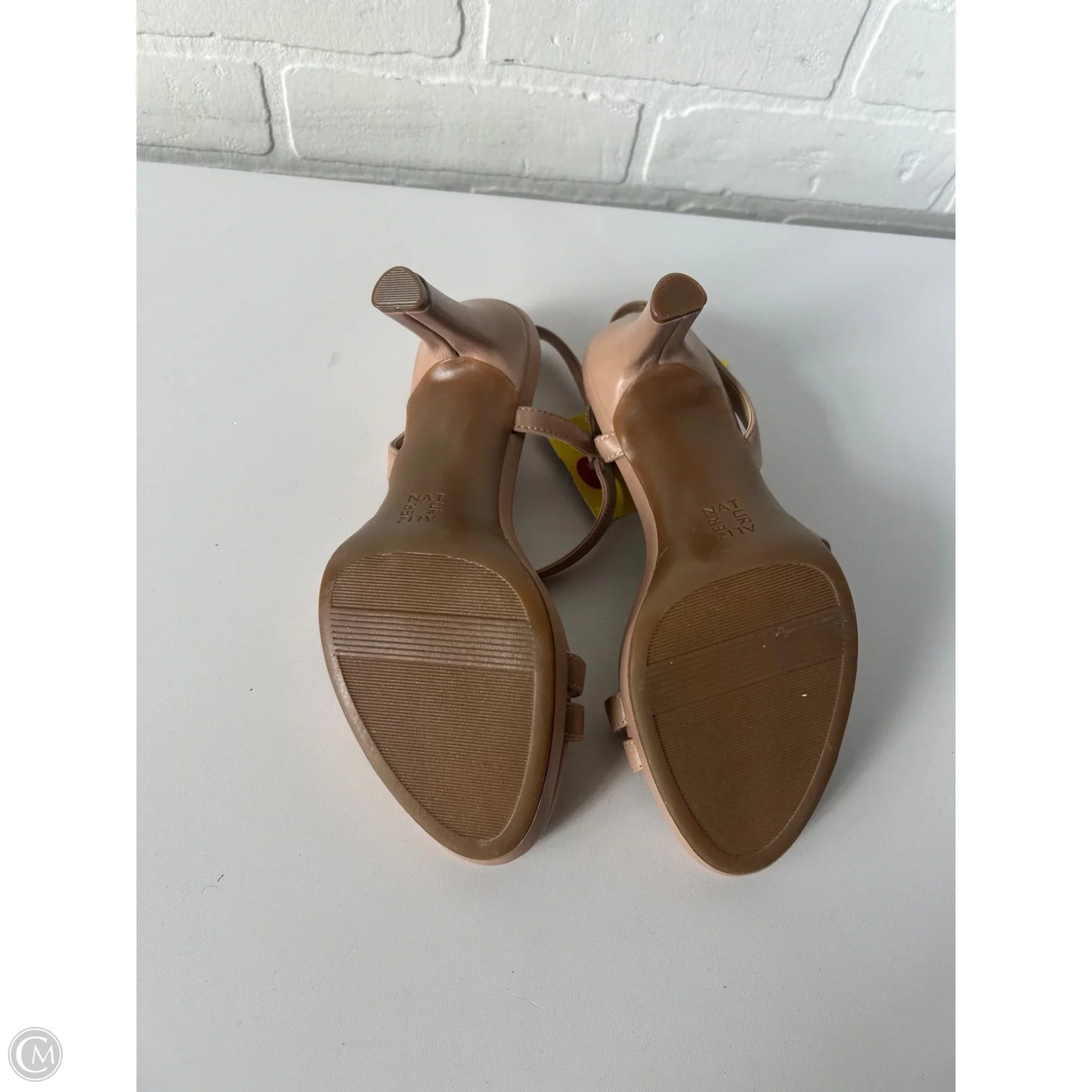 Sandals Heels Block By Naturalizer In Pink, Size: 7.5