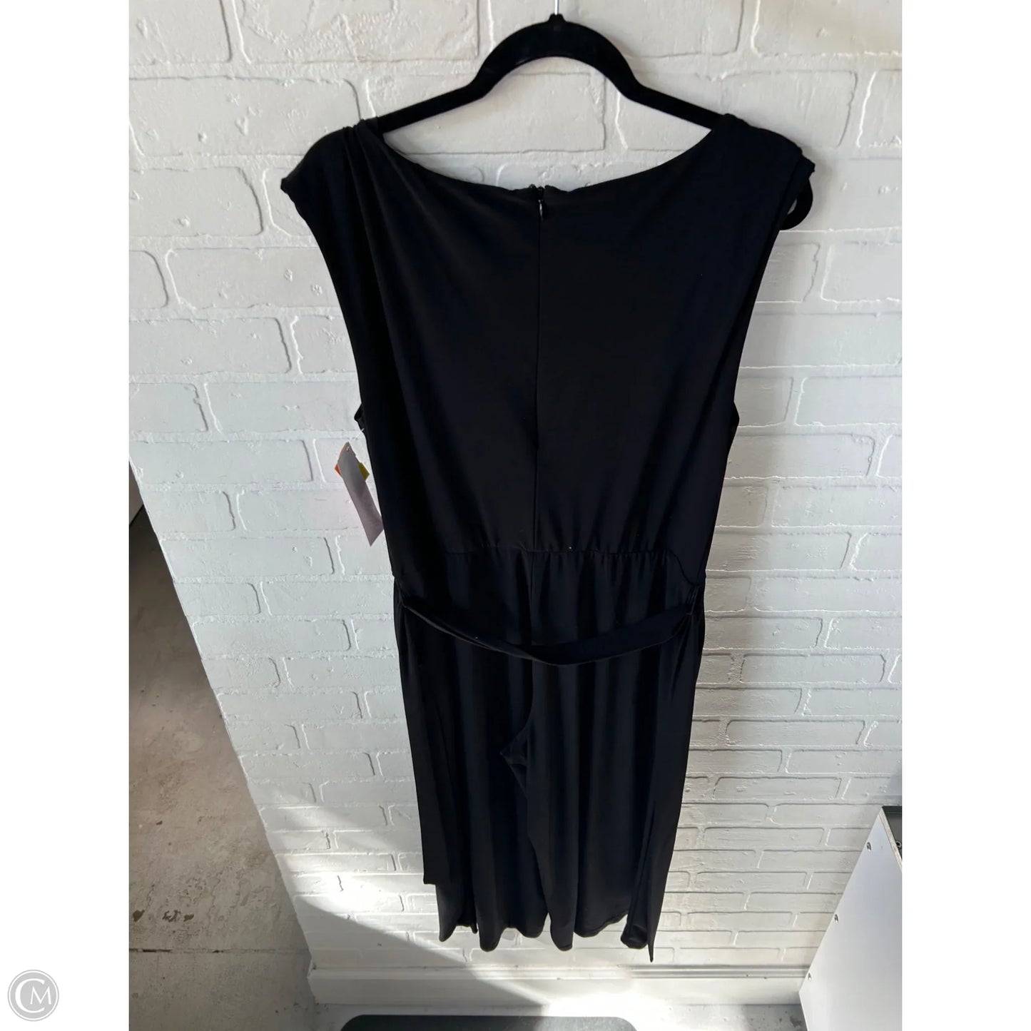 Jumpsuit By Lauren By Ralph Lauren In Black, Size: L