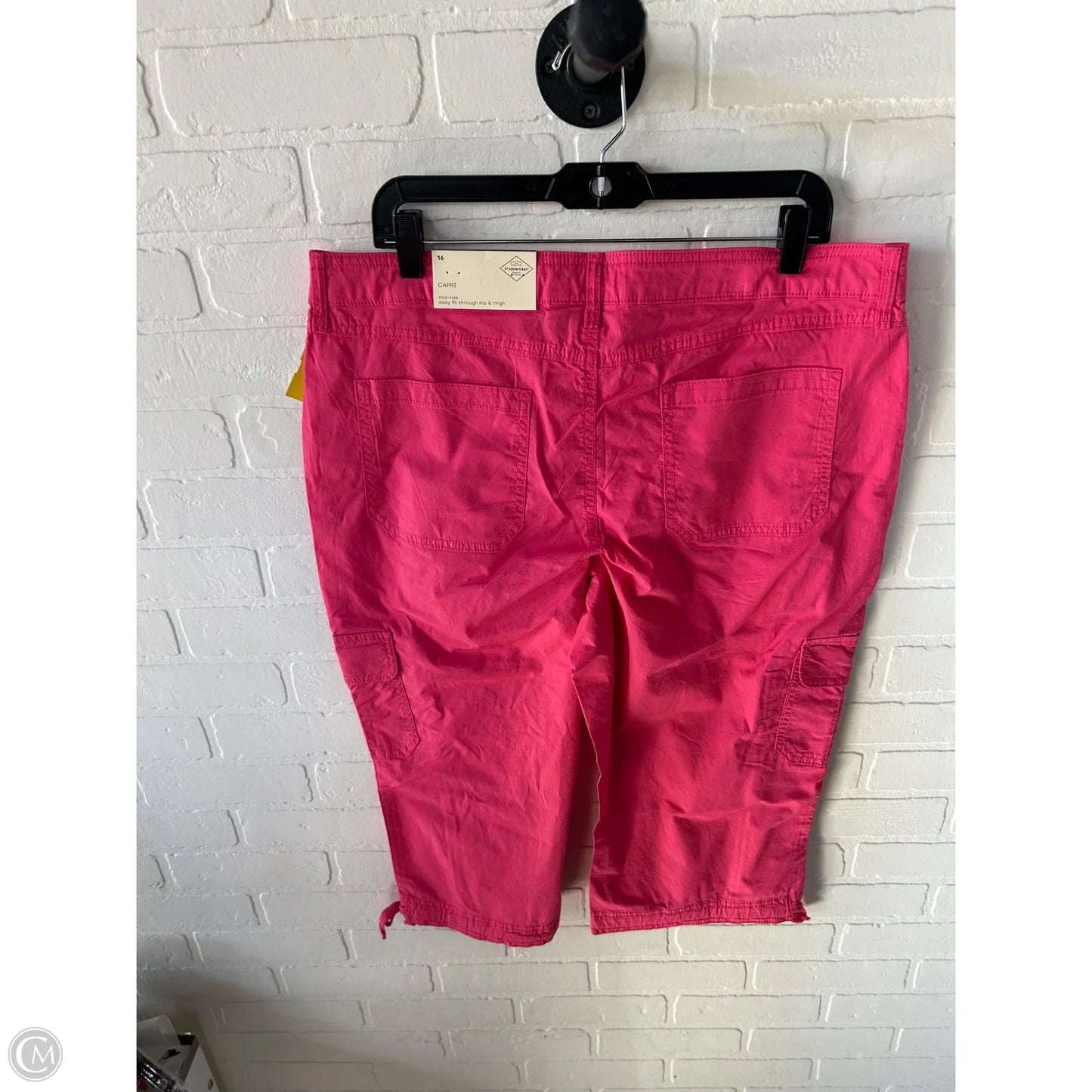 Capris By St Johns Bay In Pink, Size: 16