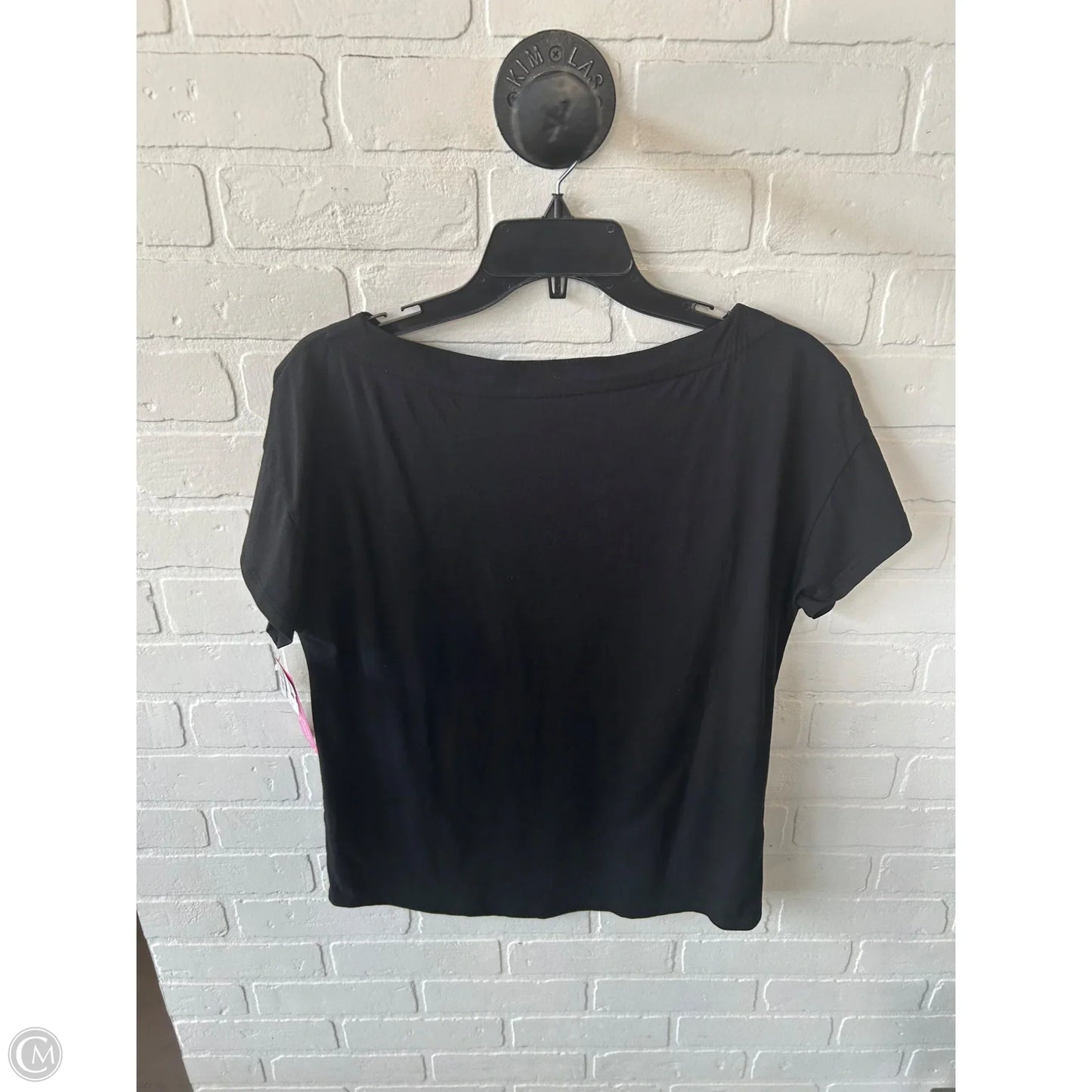 Top Short Sleeve Basic By Boden In Black, Size: L