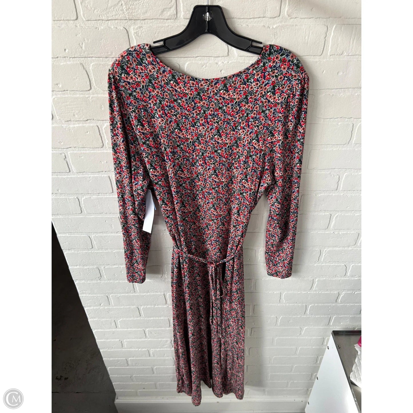 Dress Casual Maxi By Boden In Blue & Pink, Size: L