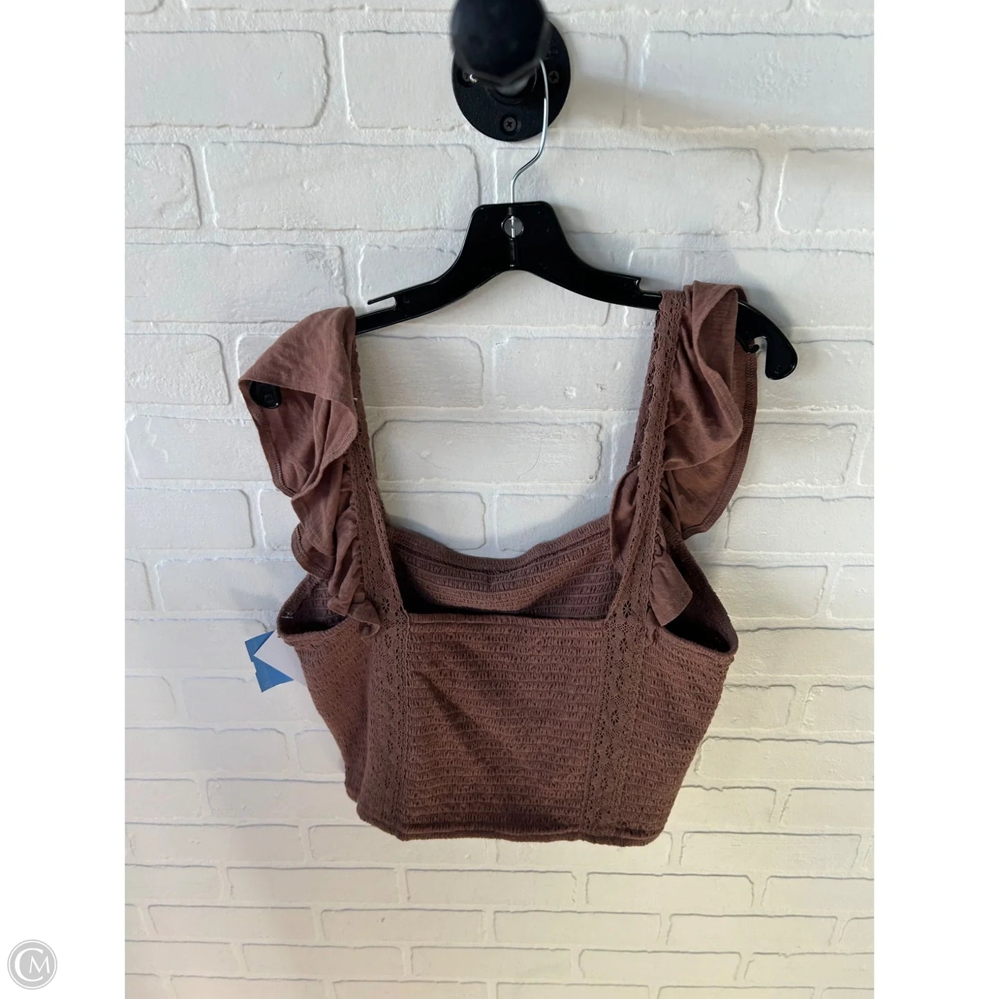 Top Sleeveless By So In Brown, Size: Xxl