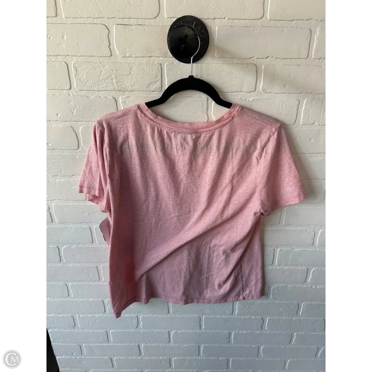 Top Short Sleeve Basic By Splendid In Pink, Size: M