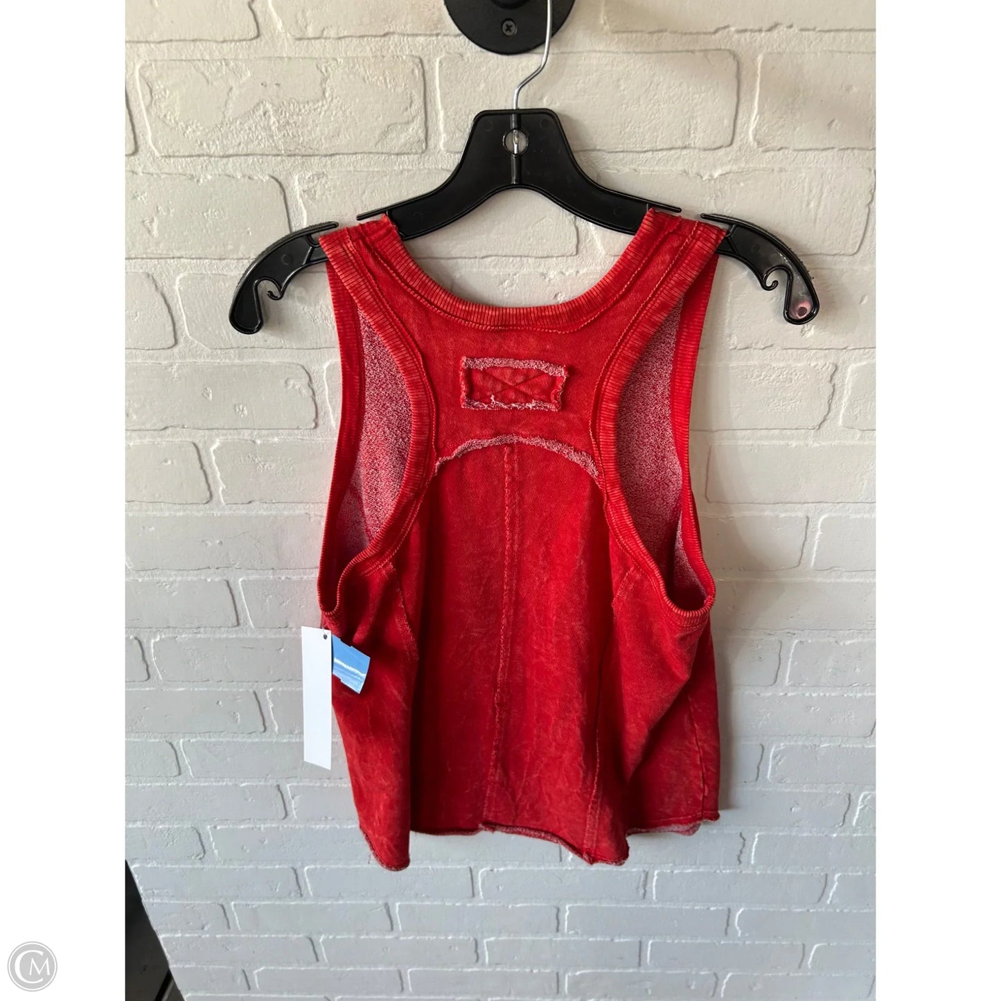 Top Sleeveless Basic By Clothes Mentor In Red, Size: L