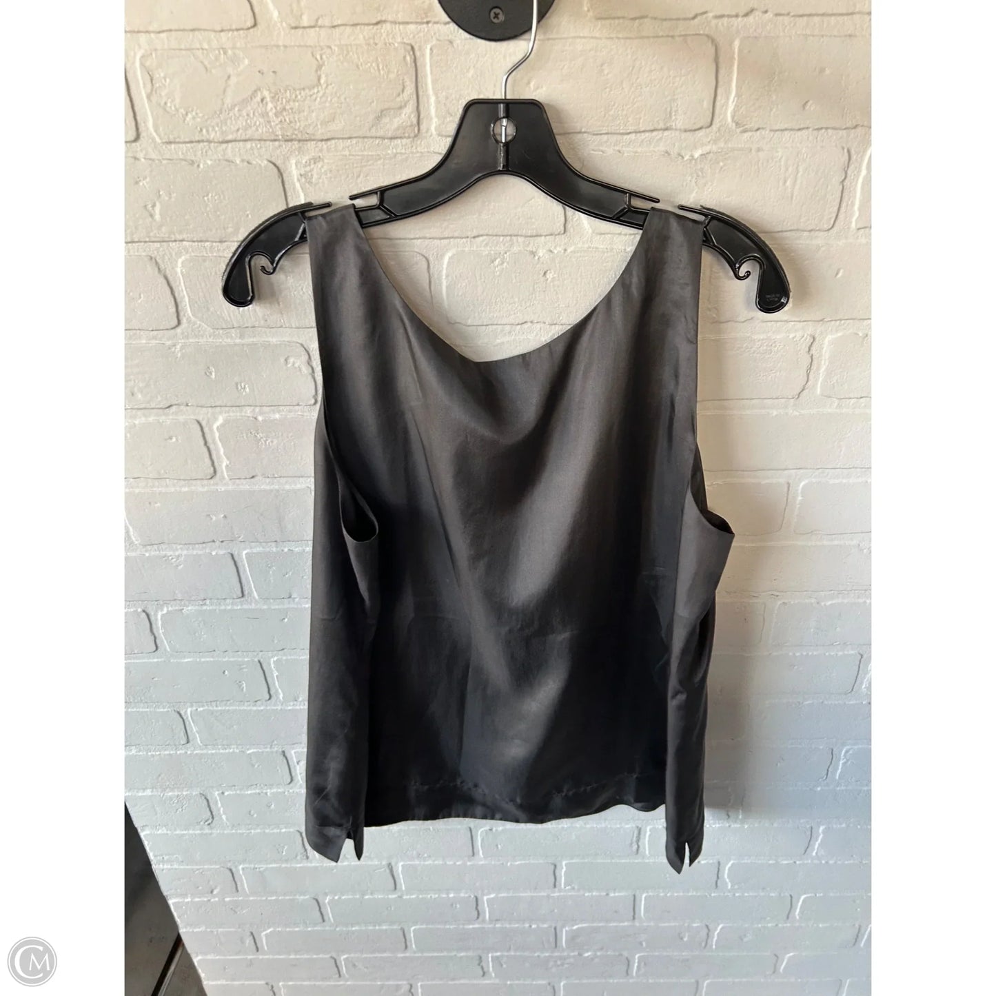 Top Sleeveless By Eileen Fisher In Grey, Size: L