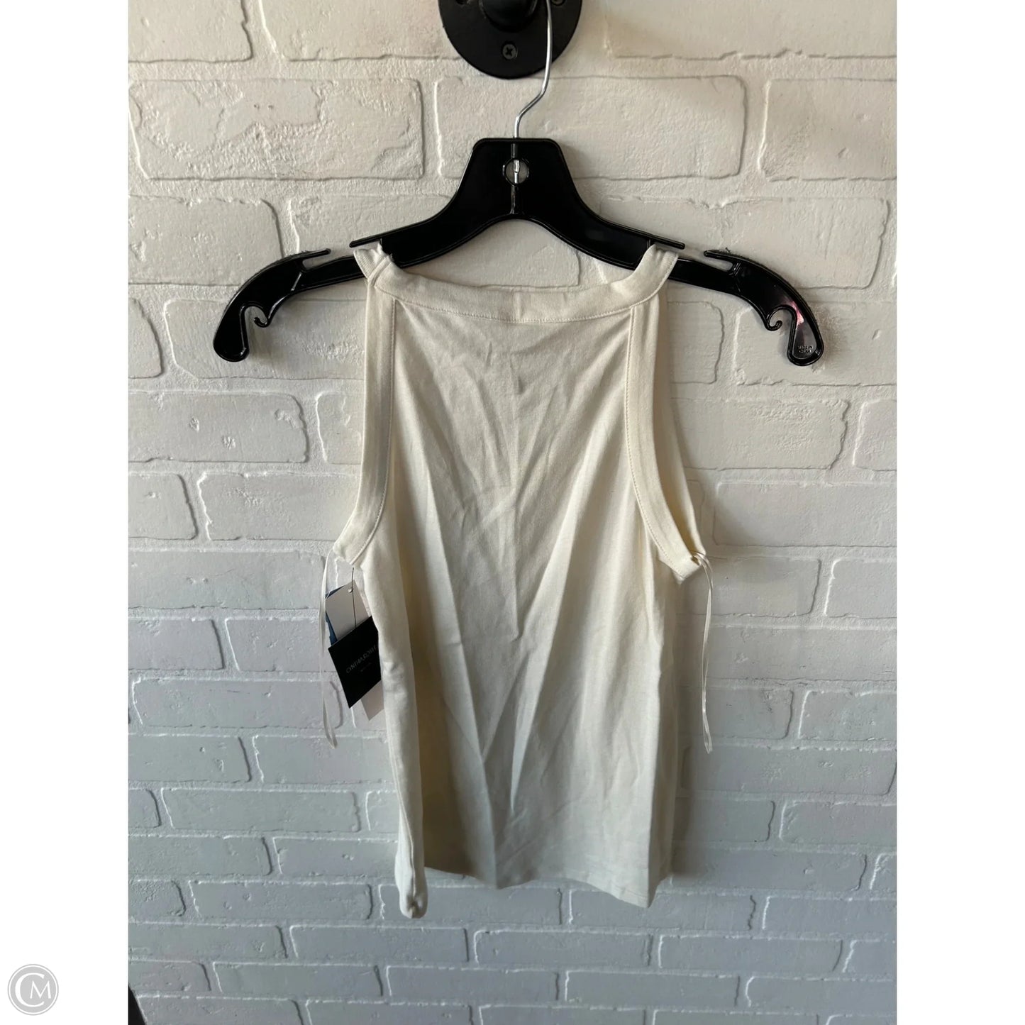 Top Sleeveless Basic By Cynthia Rowley In Cream, Size: S