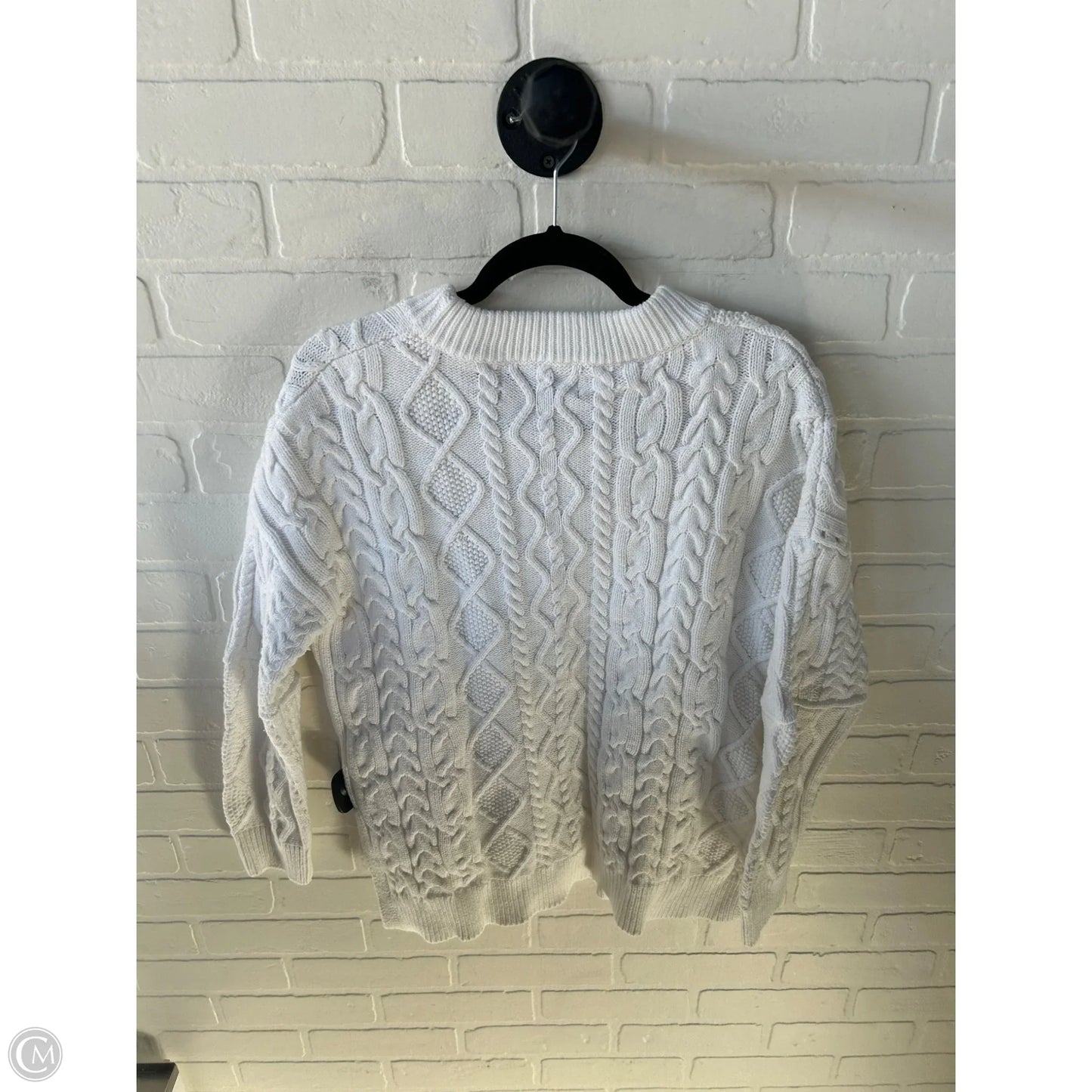 Sweater By Pilcro In White, Size: S