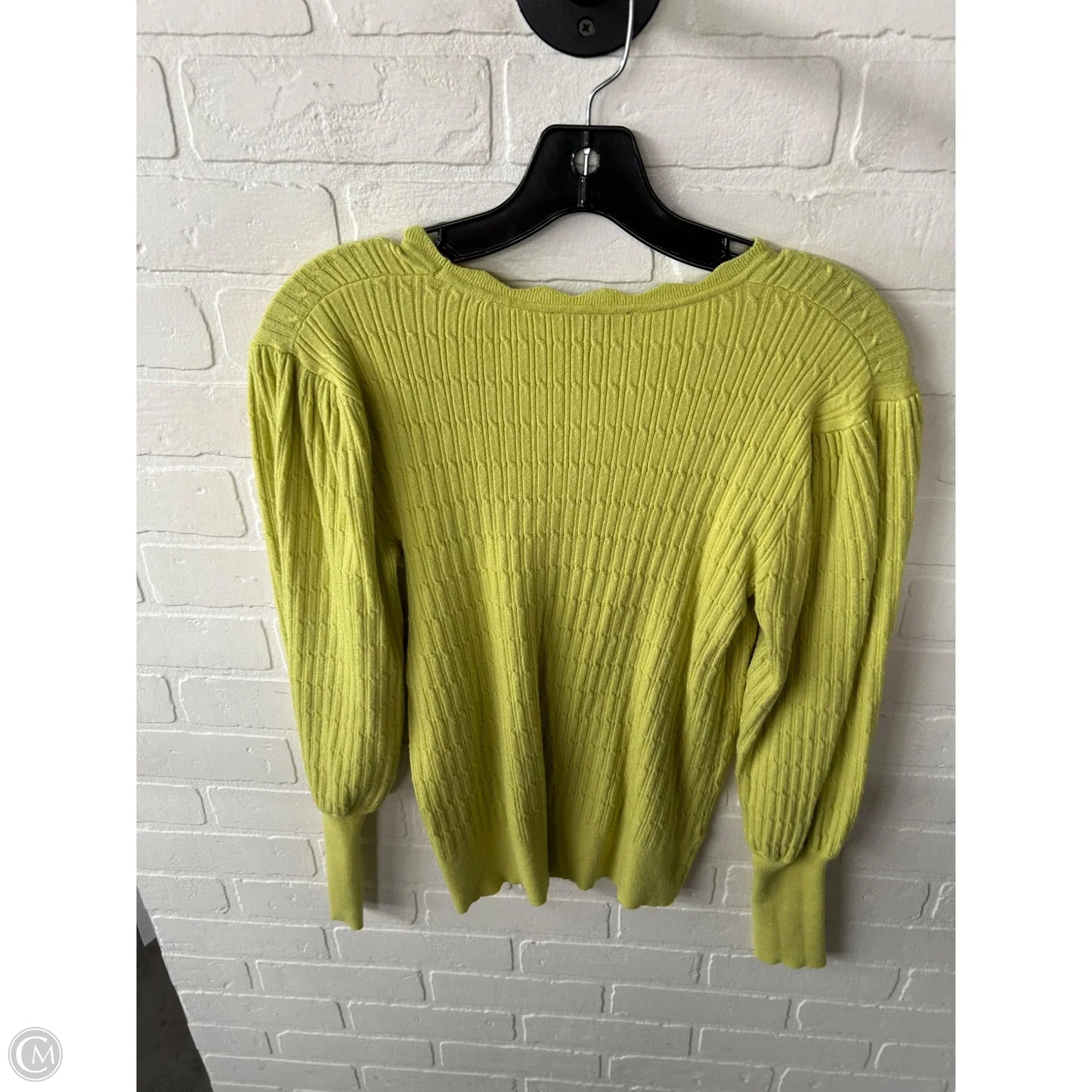 Sweater By Adrianna Papell In Green, Size: M