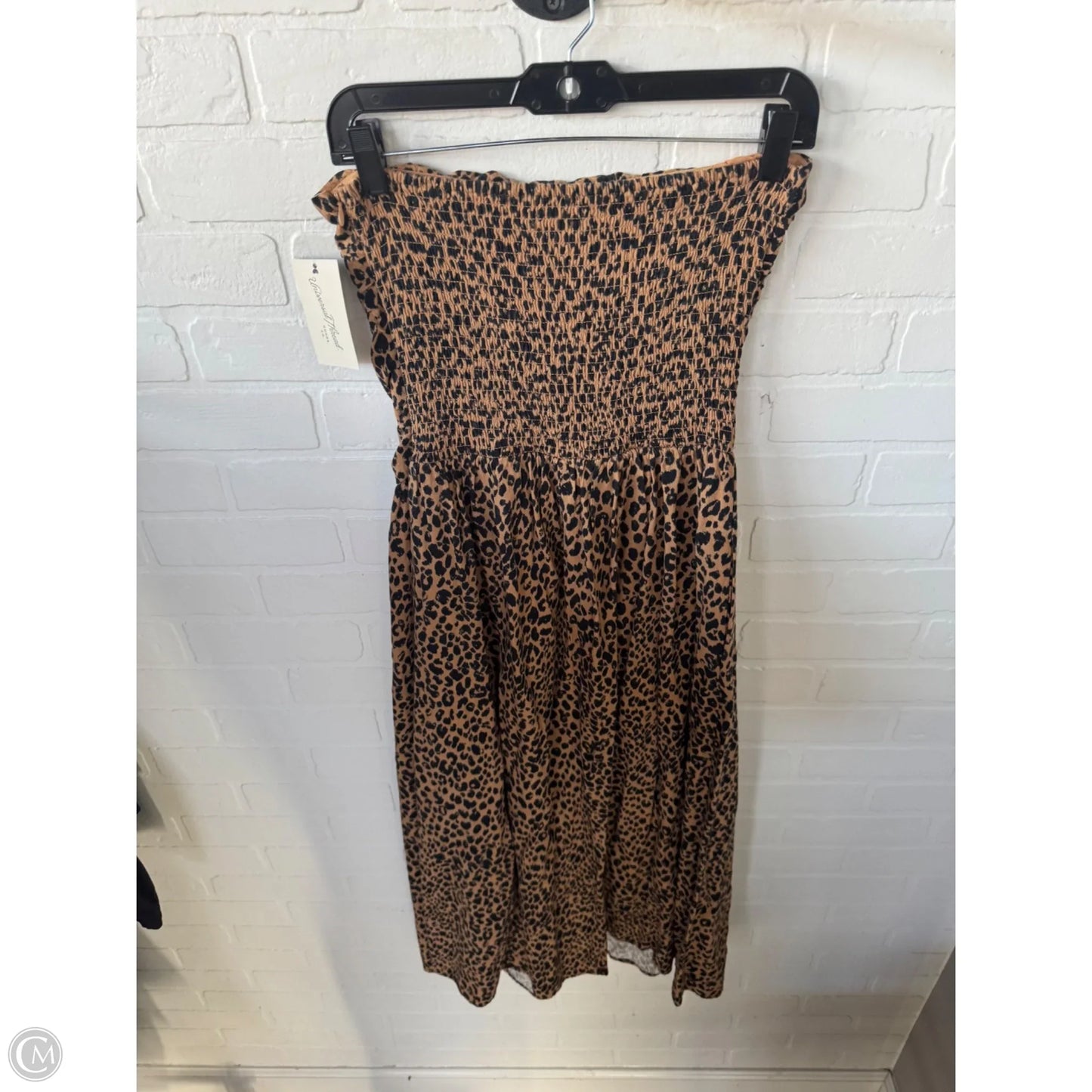 Dress Casual Midi By Universal Thread In Animal Print, Size: S