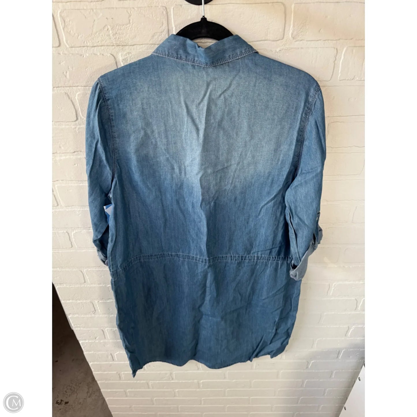 Dress Casual Short By Gloria Vanderbilt In Blue Denim, Size: M