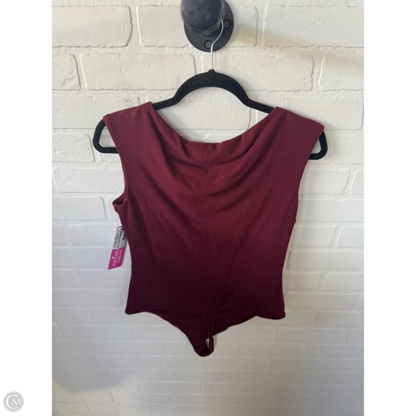 Bodysuit By Banana Republic In Red, Size: M