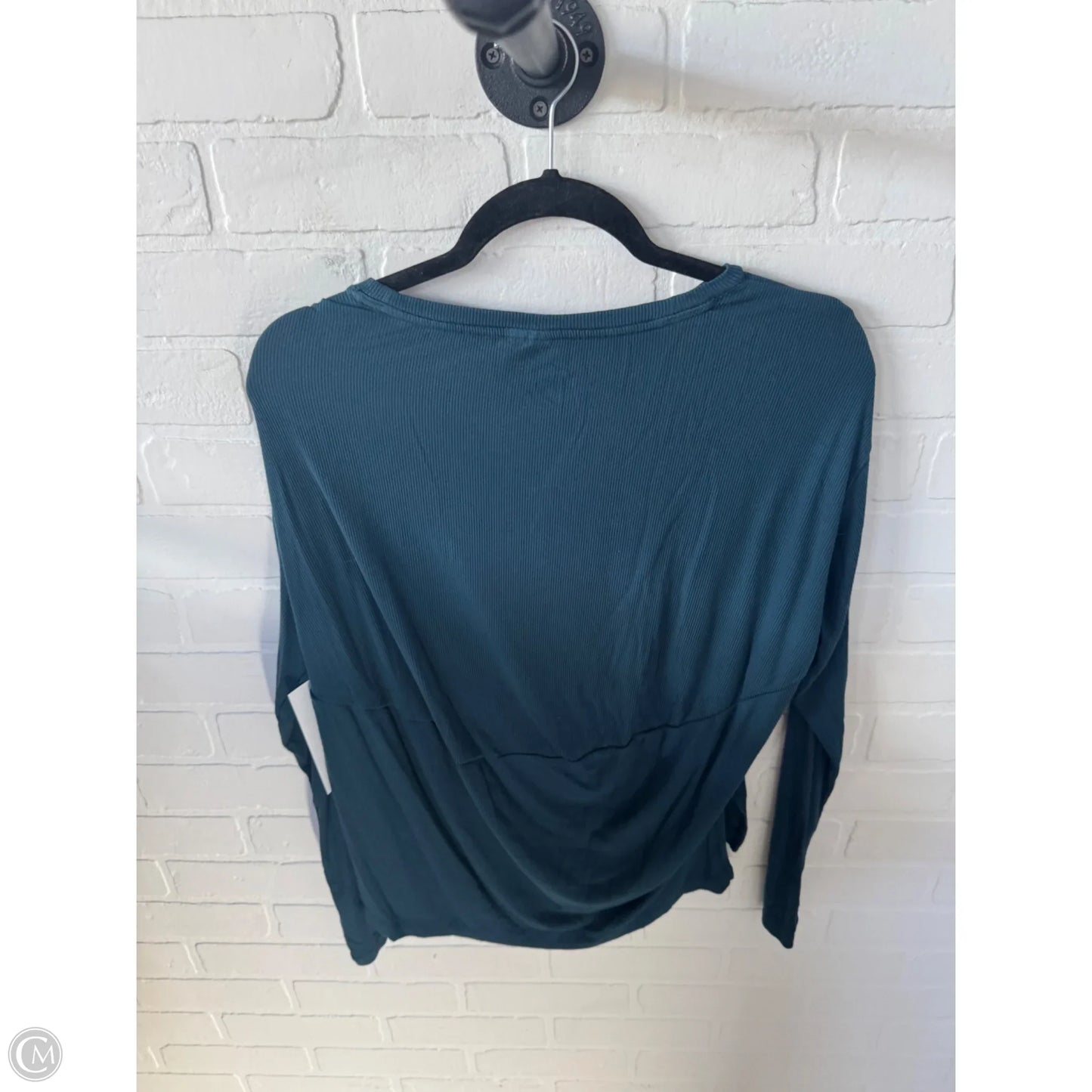 Athletic Top Long Sleeve Crewneck By All In Motion In Blue, Size: Xs