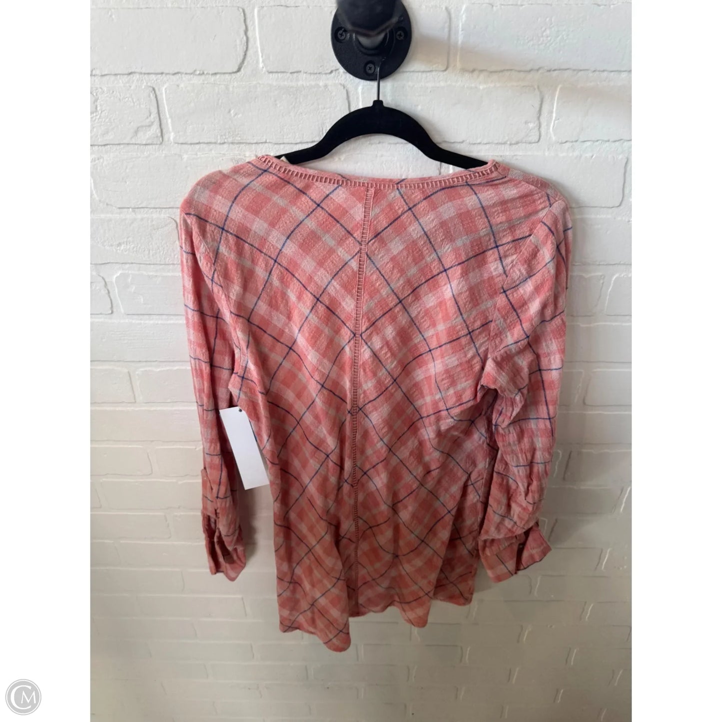 Top Long Sleeve By Soft Surroundings In Pink, Size: S