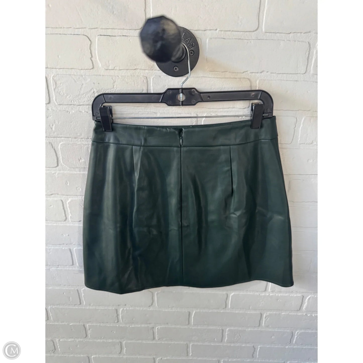 Skirt Mini & Short By Bar Iii In Green & Silver, Size: 8