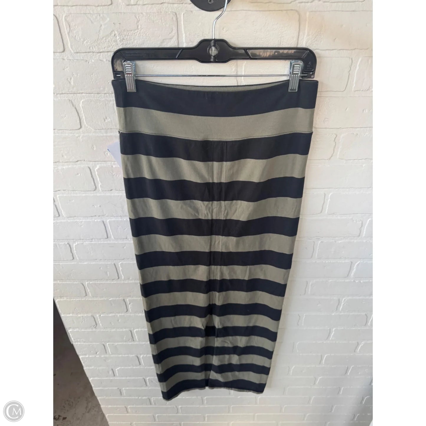 Skirt Midi By Free People In Black & Green, Size: 8