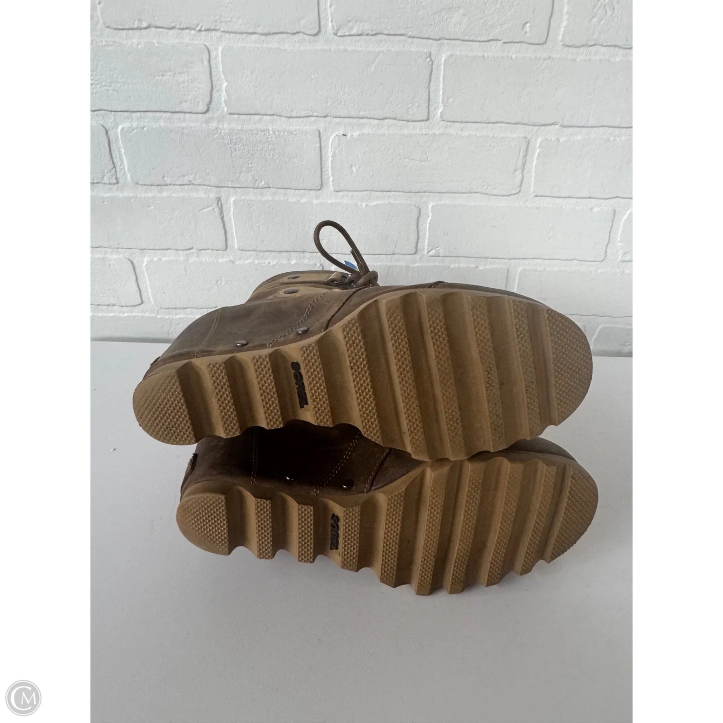 Boots Mid-calf Heels By Sorel In Brown, Size: 7.5