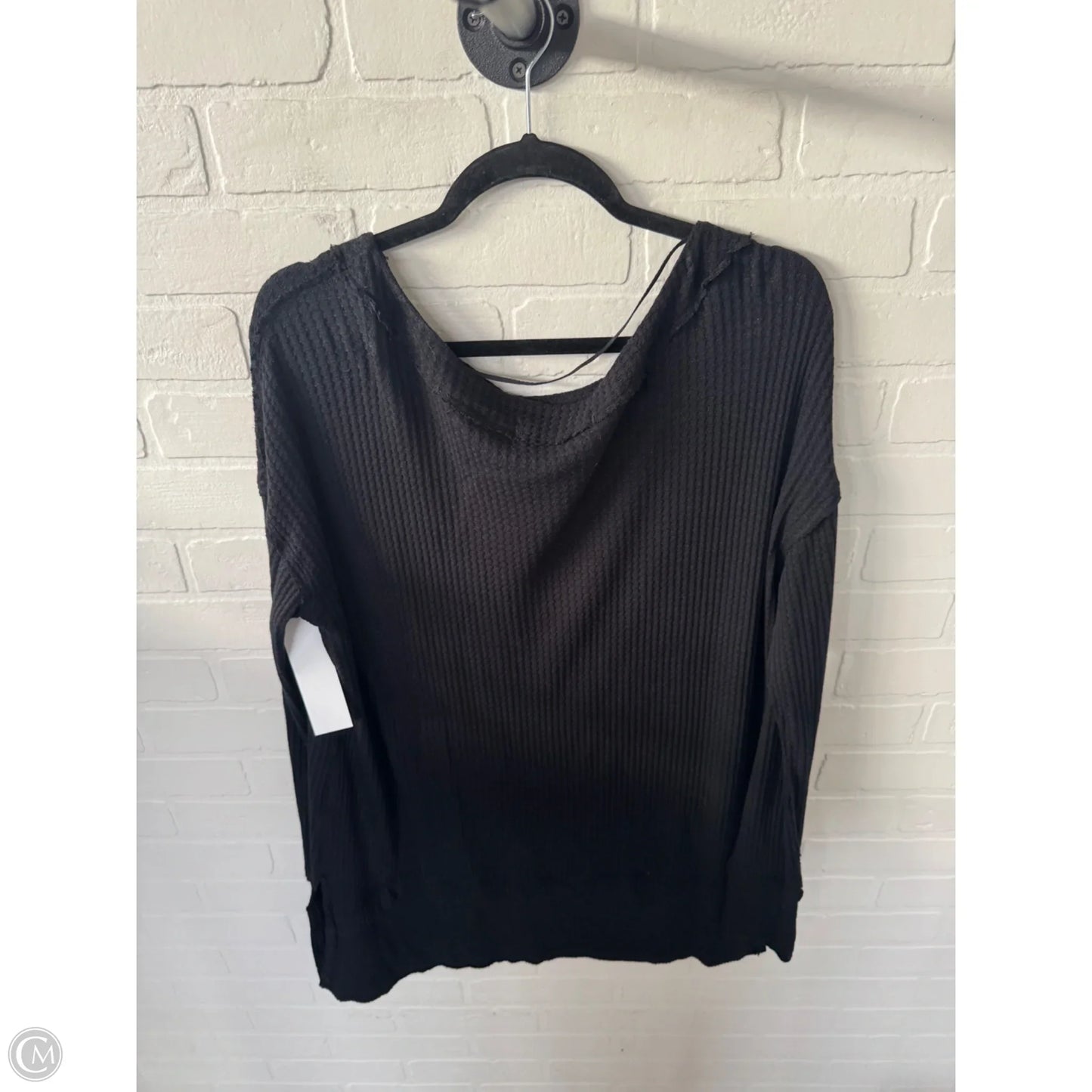 Tunic Long Sleeve By We The Free In Black, Size: M