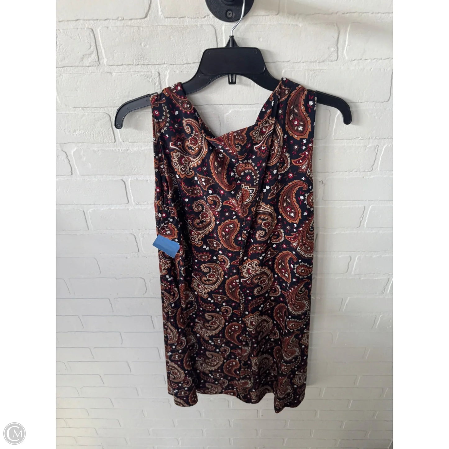 Dress Casual Short By Tommy Hilfiger In Blue & Brown, Size: Xl