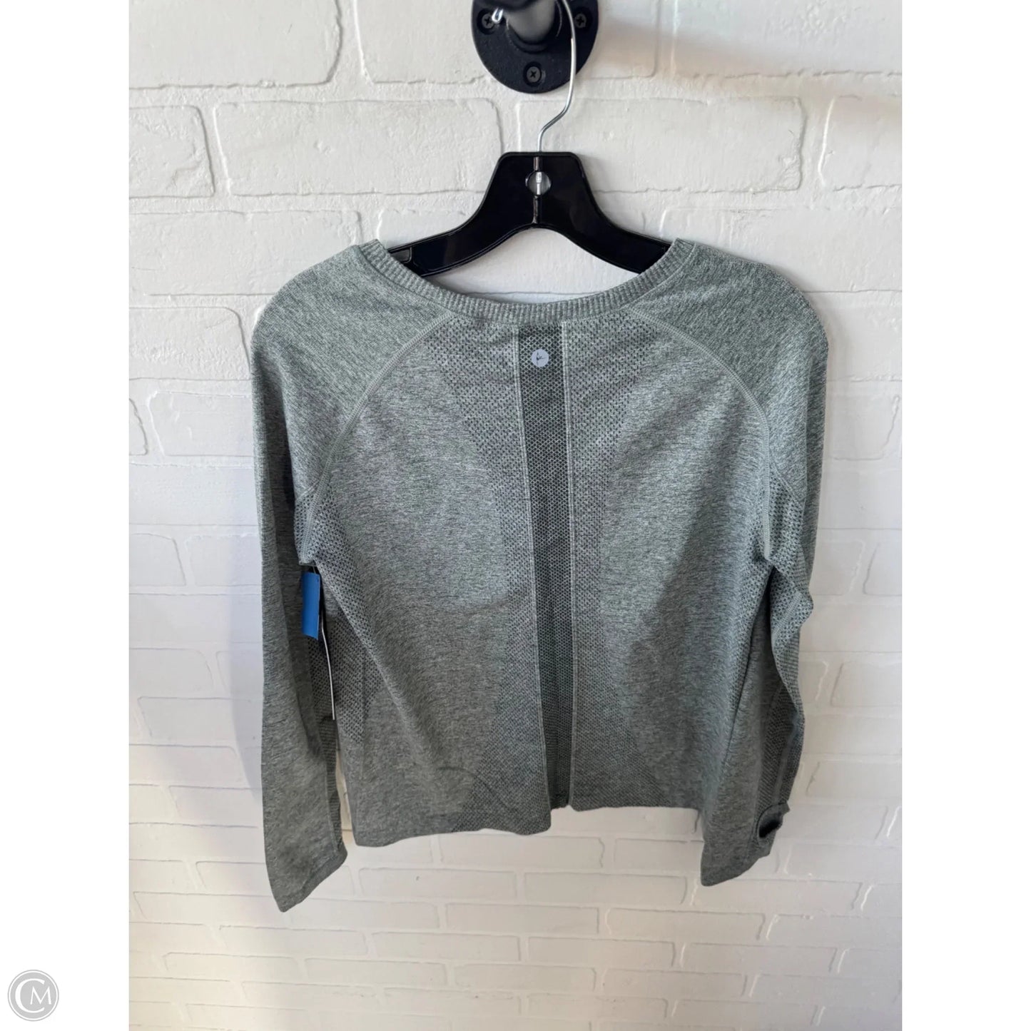 Athletic Top Long Sleeve Crewneck By 90 Degrees By Reflex In Green, Size: Xl