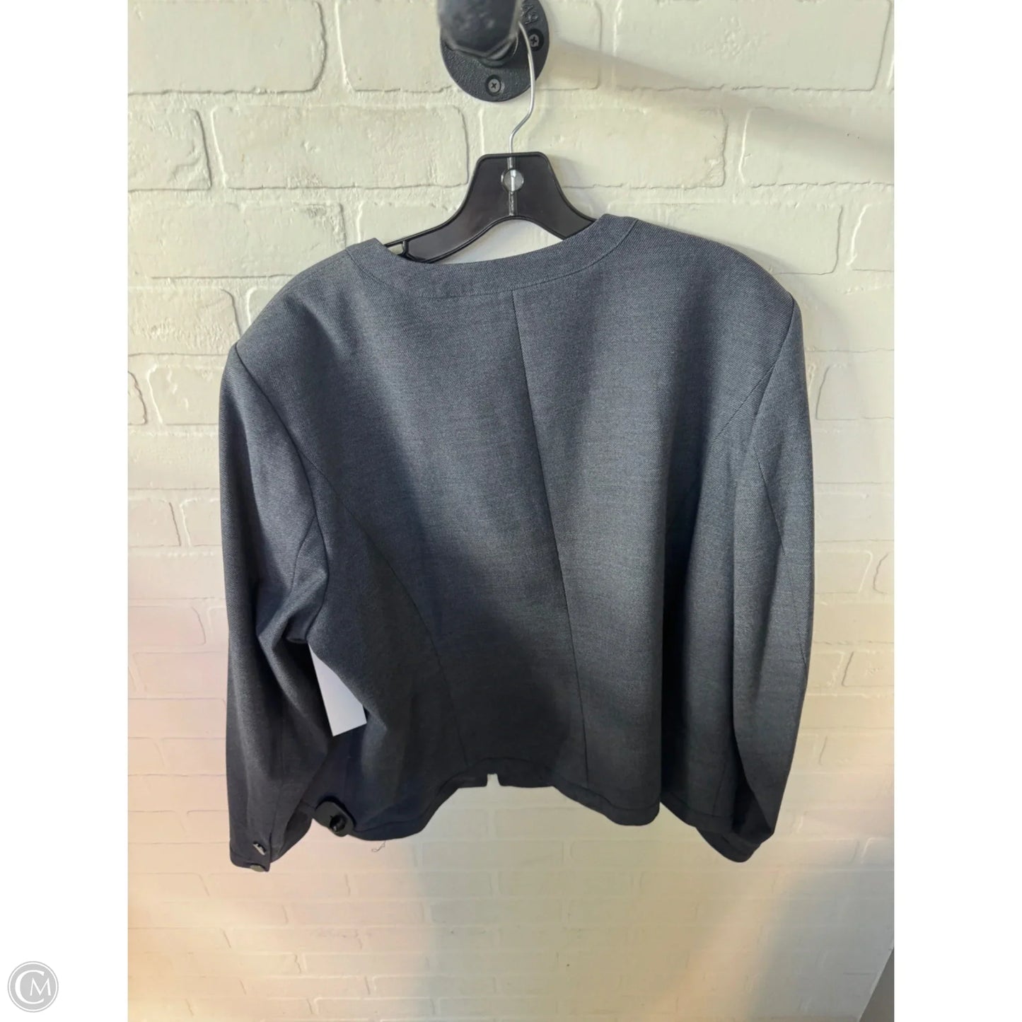 Blazer By Calvin Klein In Blue, Size: 1x