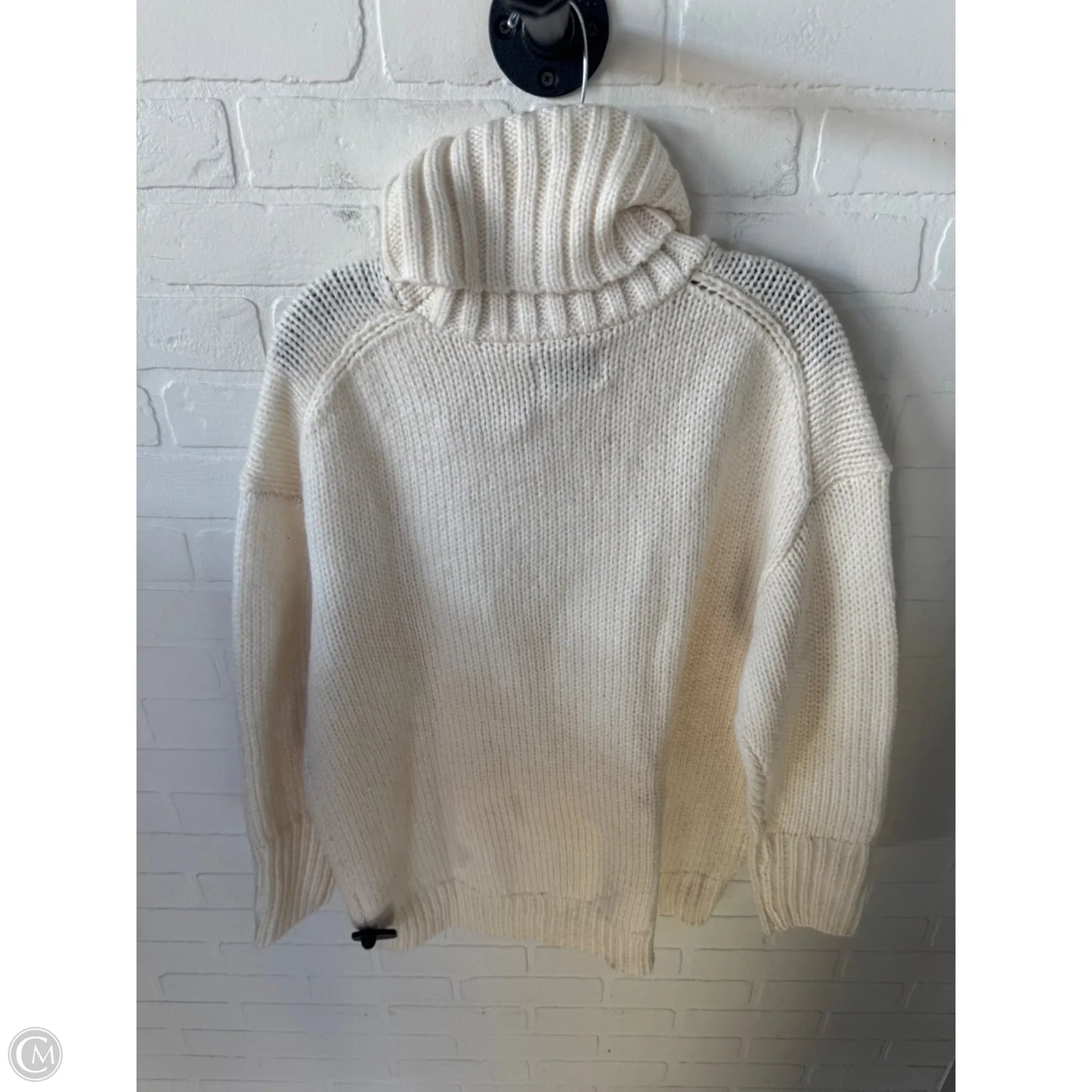 Sweater By American Eagle In Cream, Size: M