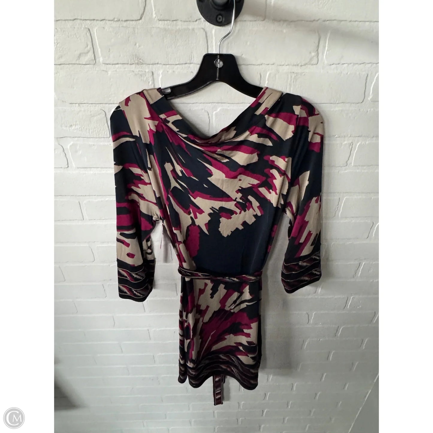 Dress Work By Bcbgmaxazria In Blue & Purple, Size: L