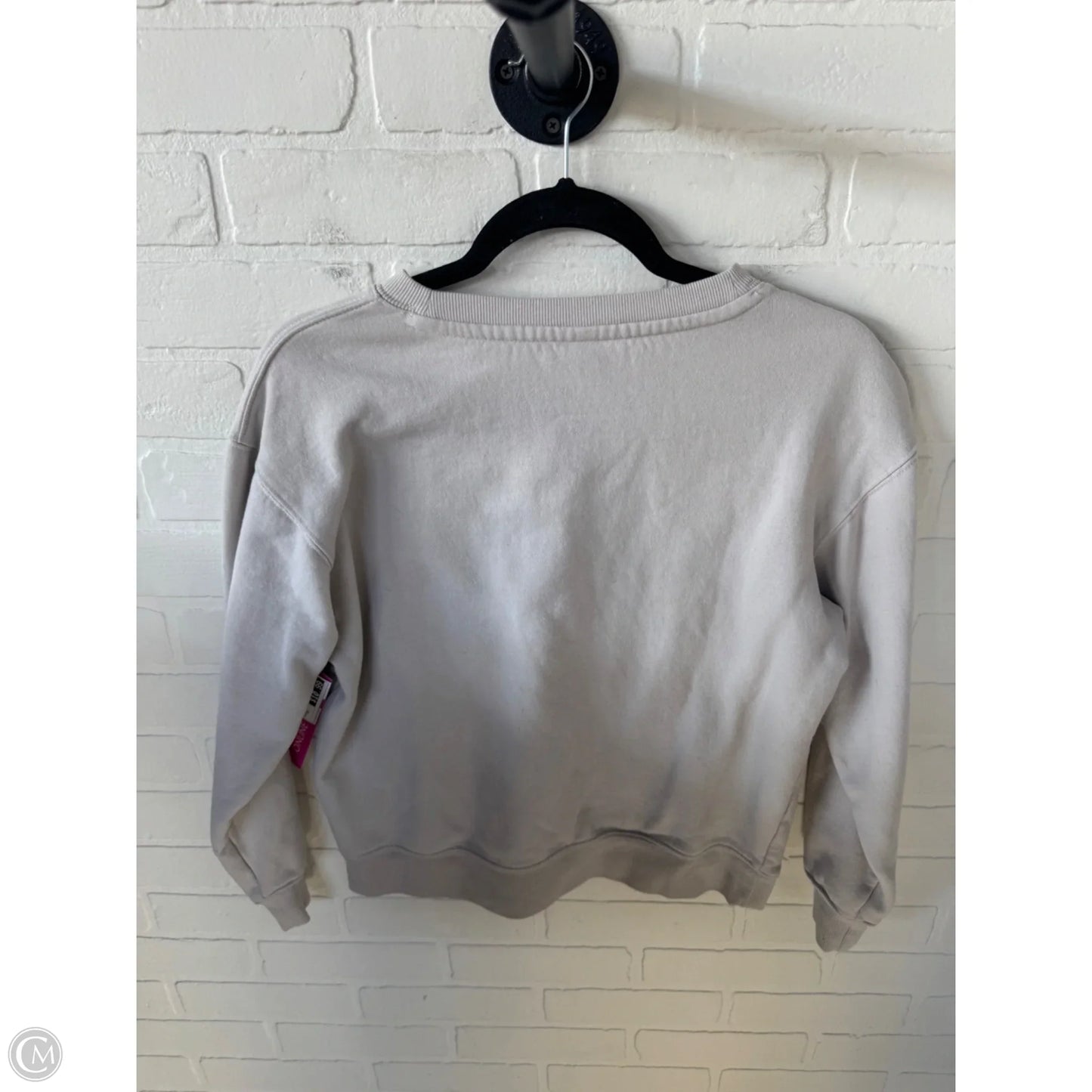 Sweatshirt Crewneck By Calvin Klein Performance In Tan, Size: Xs