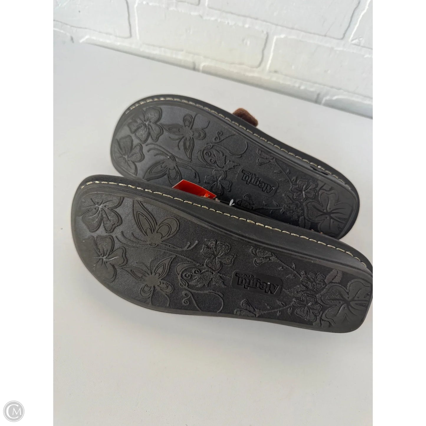 Shoes Flats By Alegria In Brown, Size: 7.5