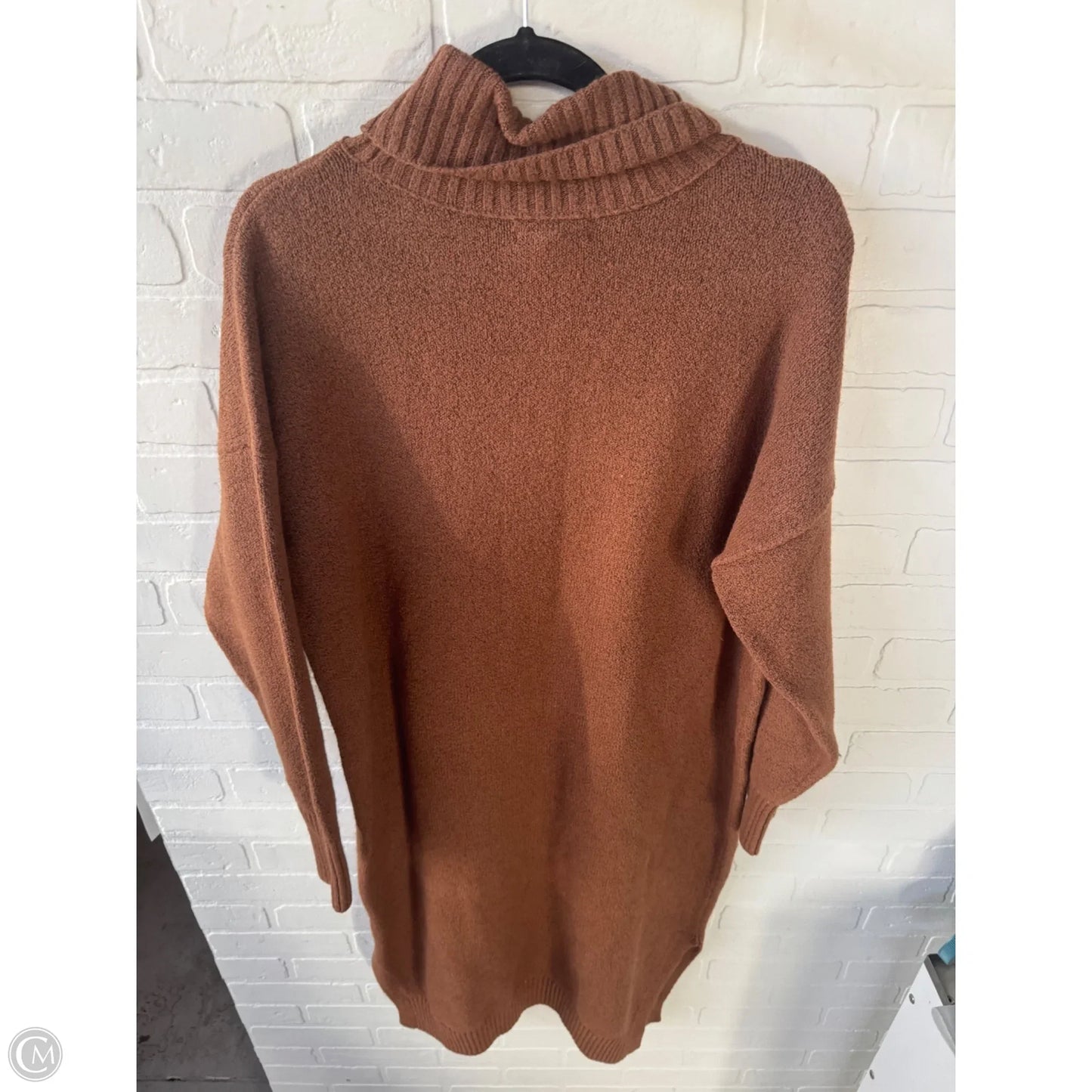 Dress Sweater By Treasure And Bond In Brown, Size: L