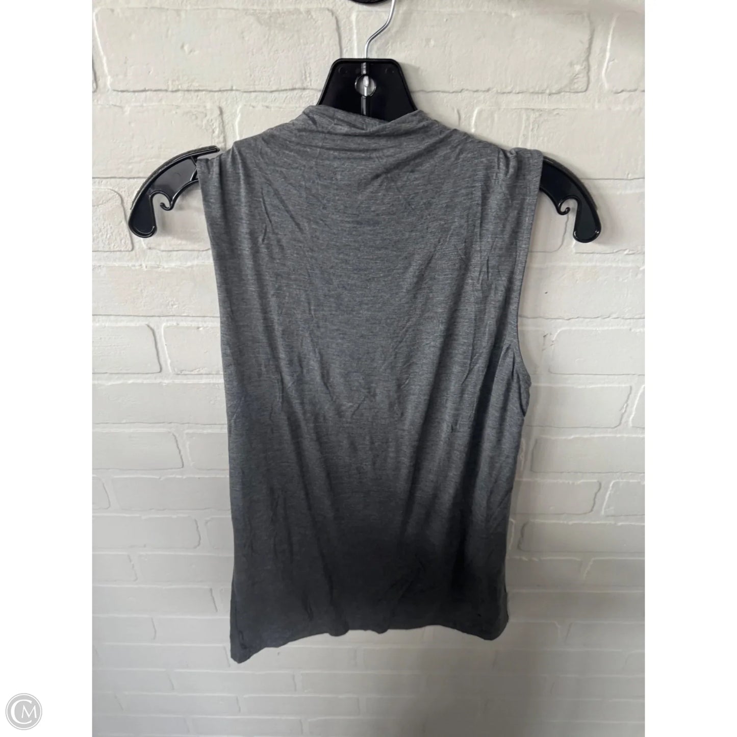 Top Sleeveless Basic By Halogen In Grey, Size: S