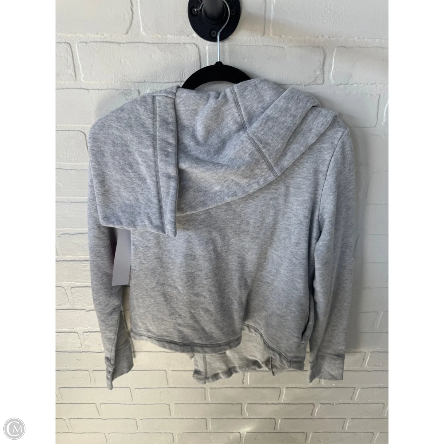 Athletic Sweatshirt Collar By Zella In Grey, Size: S
