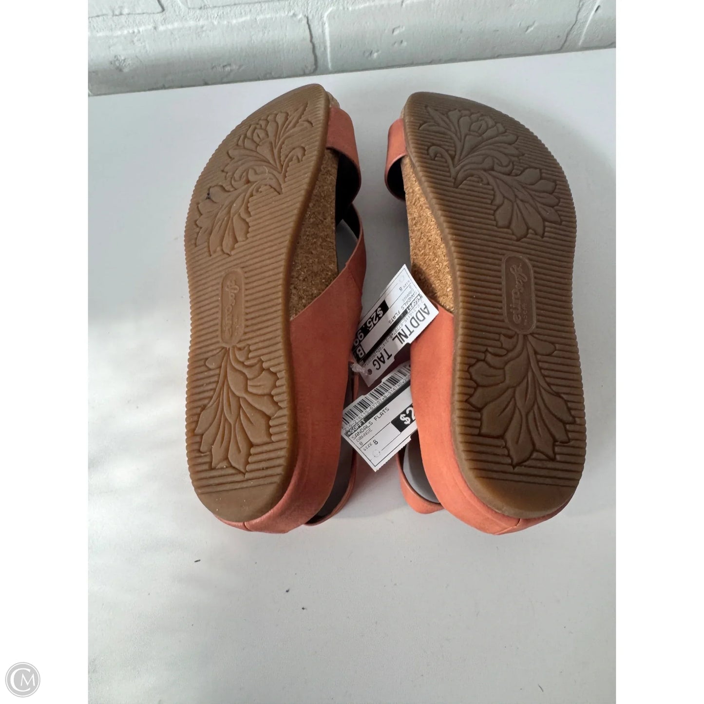 Sandals Flats By Sofft In Orange, Size: 8