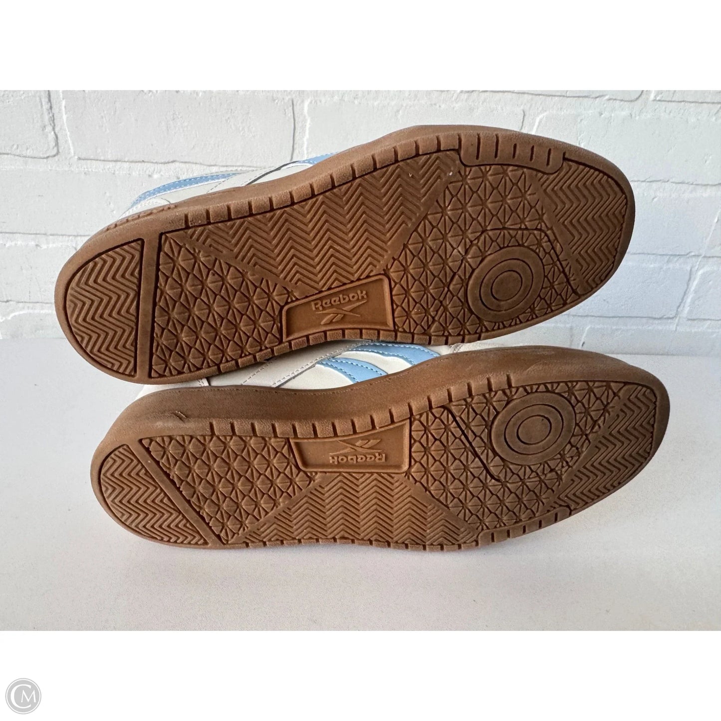 Shoes Sneakers By Reebok In Blue & Cream, Size: 8.5