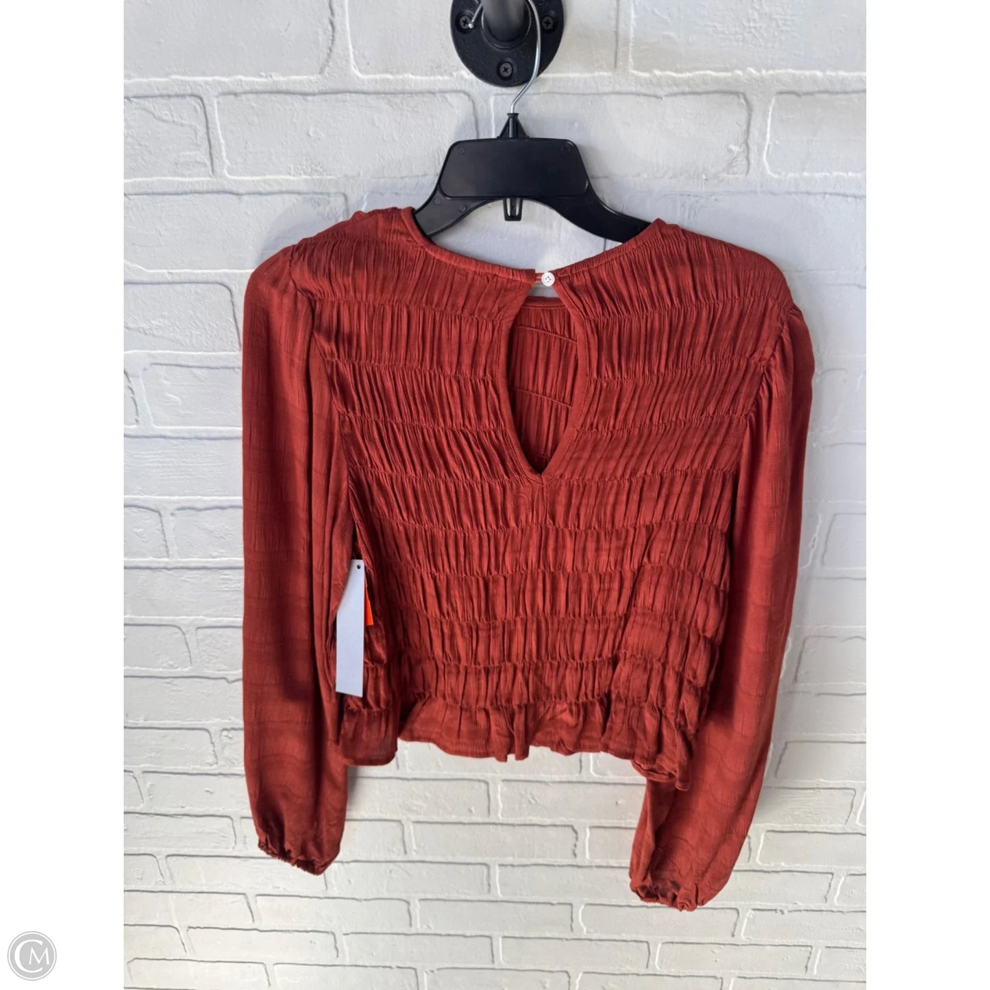 Top 3/4 Sleeve By Sanctuary In Orange, Size: Xs