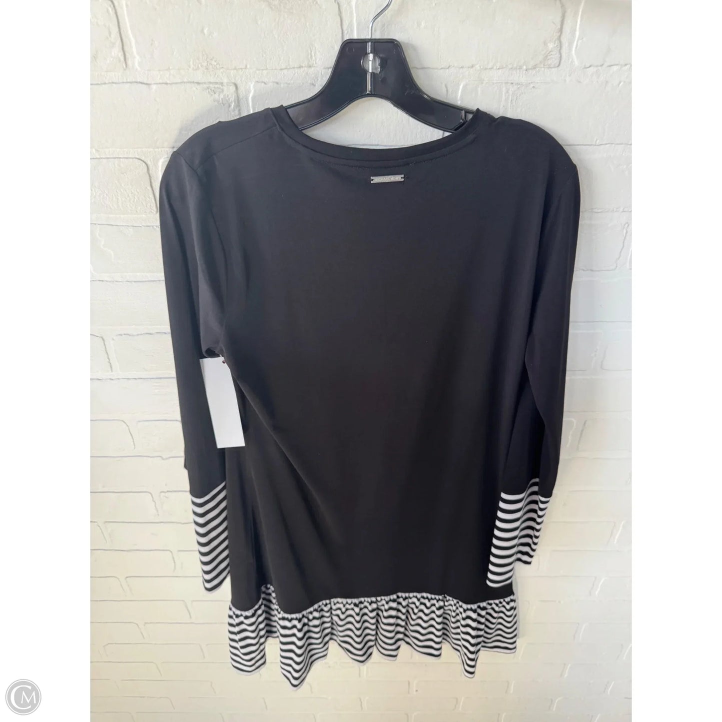 Dress Casual Short By Michael By Michael Kors In Black & White, Size: L