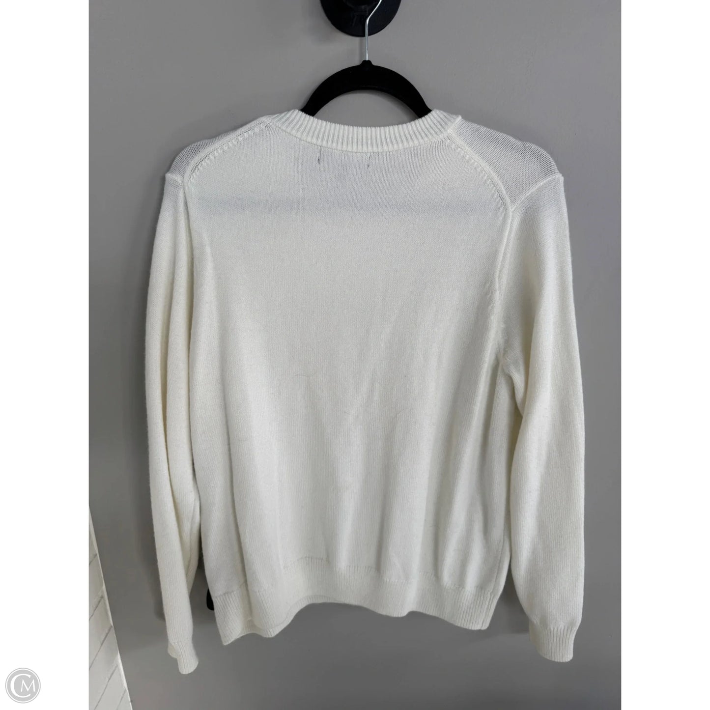 Sweater By Banana Republic In Cream, Size: Xl