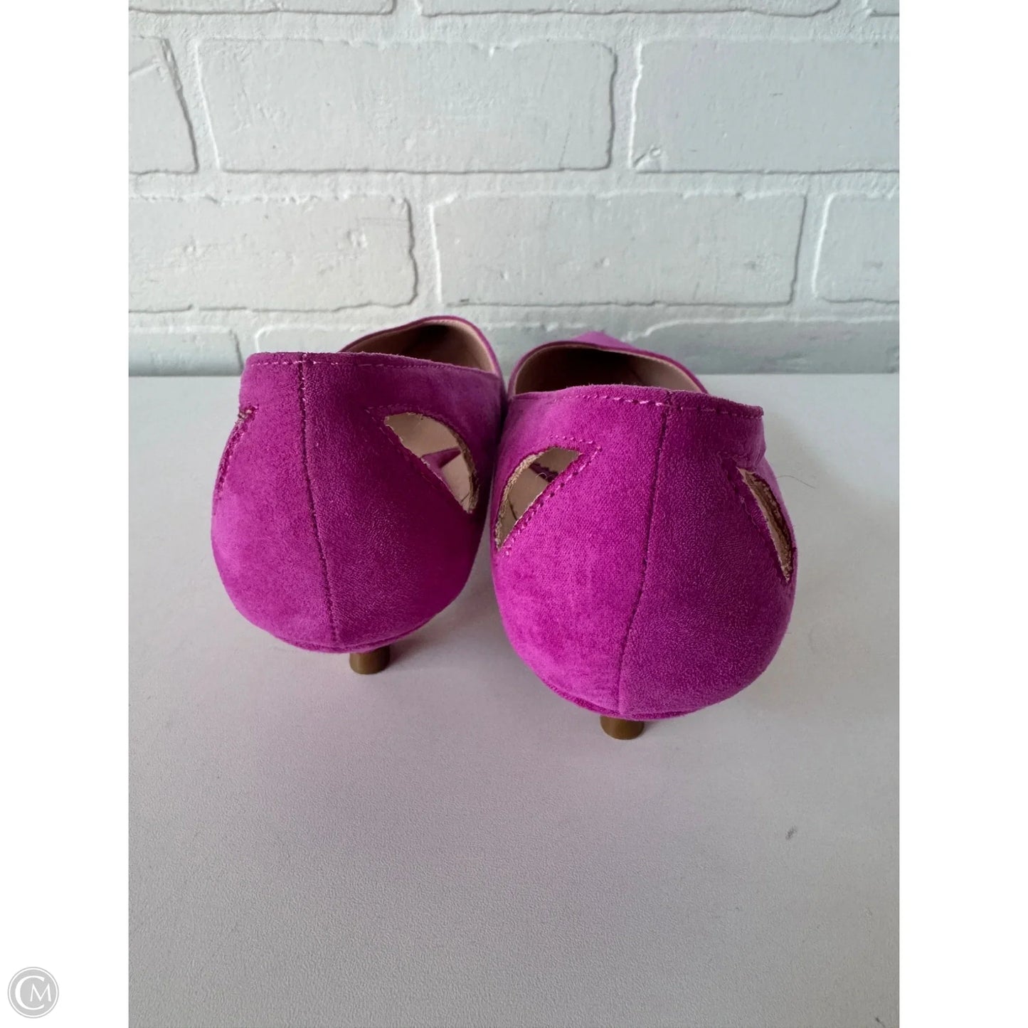 Shoes Heels Kitten By Journee In Purple, Size: 6