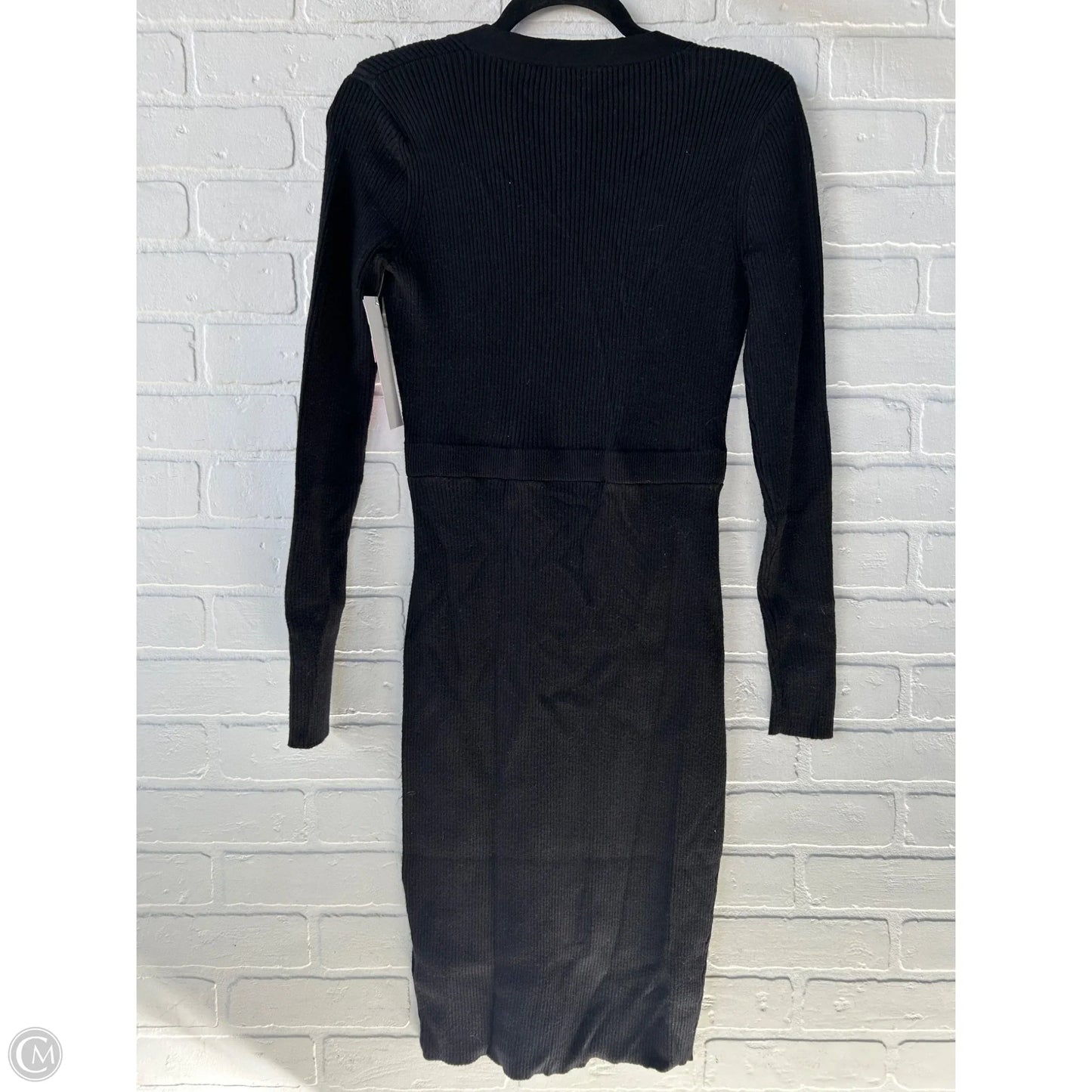 Dress Sweater By Guess In Black, Size: M