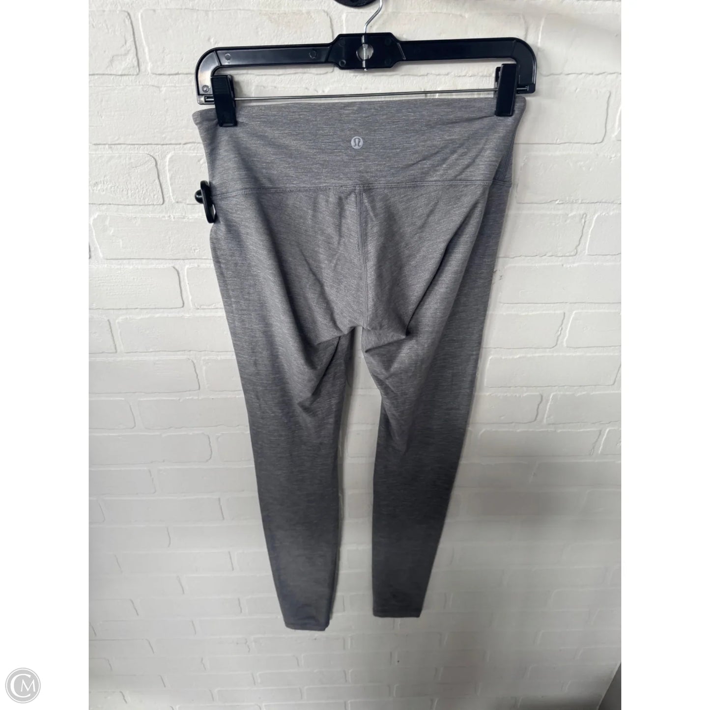 Athletic Leggings By Lululemon In Grey, Size: 6